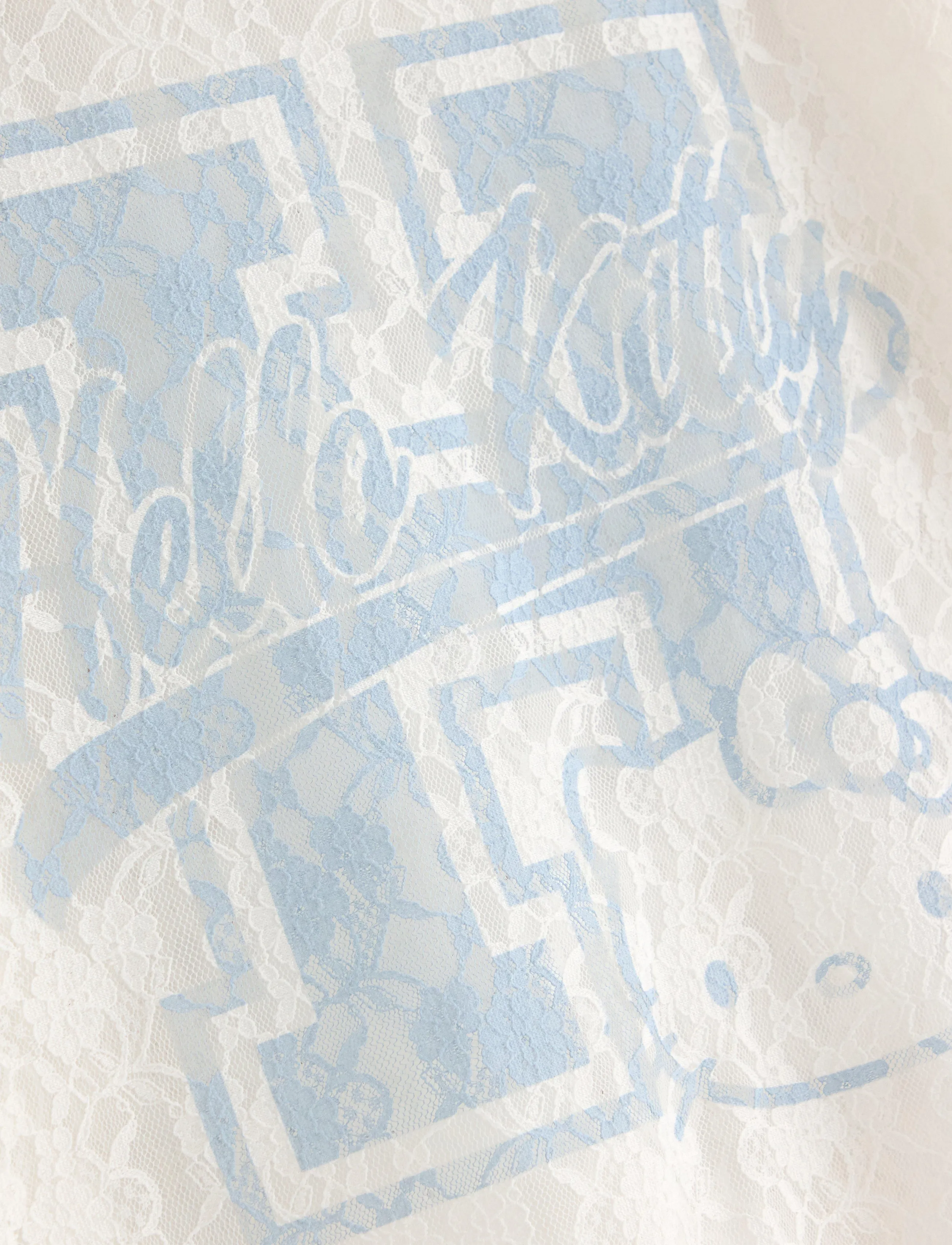 Lindex - Hello Kitty lace top - off white - 5