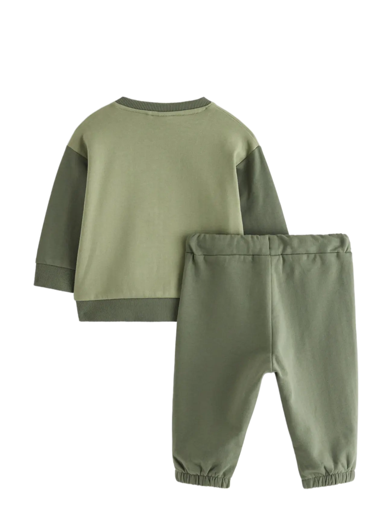 Lindex - Set with sweatshirt and joggers - light dusty green - 1