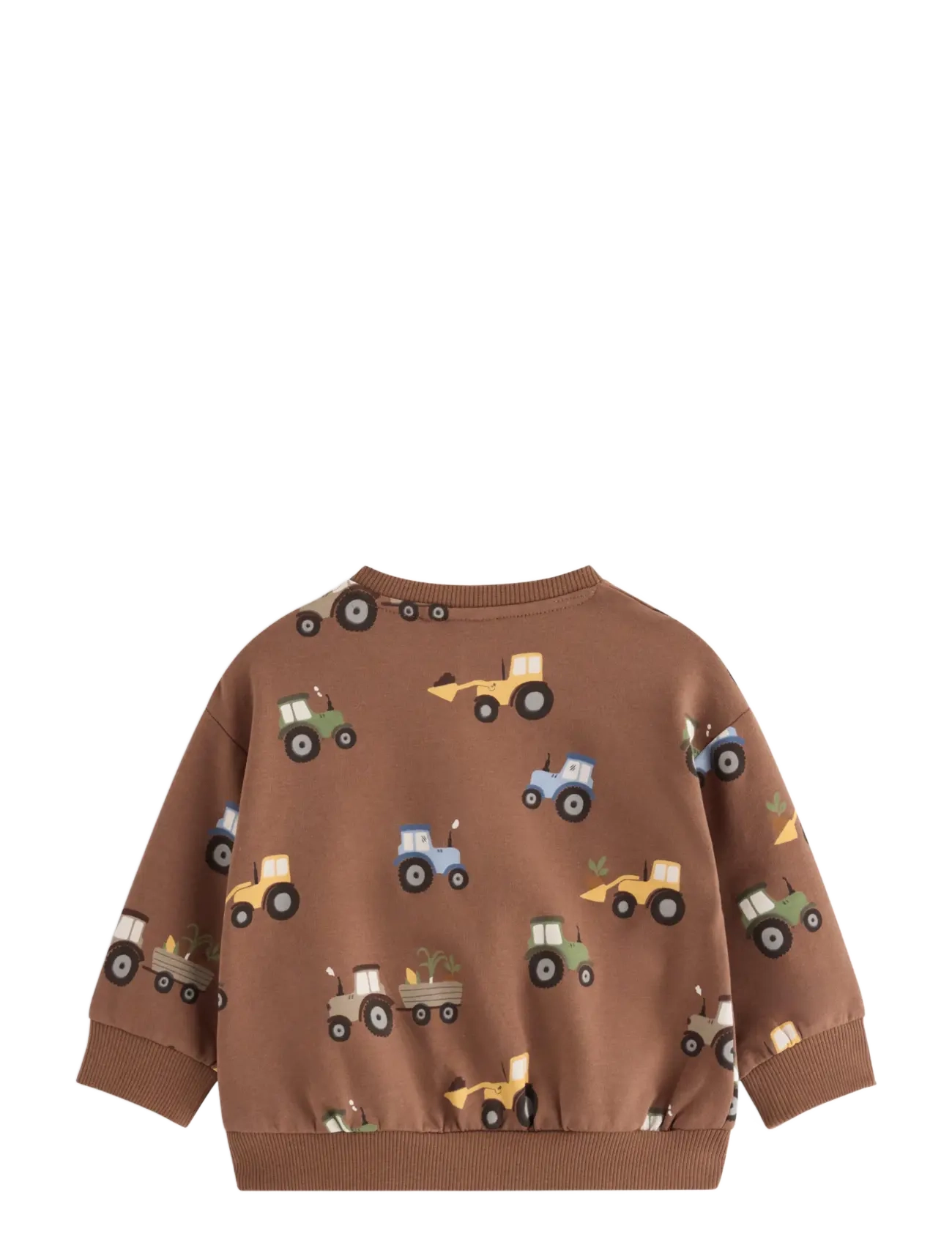 Lindex - Sweatshirt with brushed inside - brown - 1