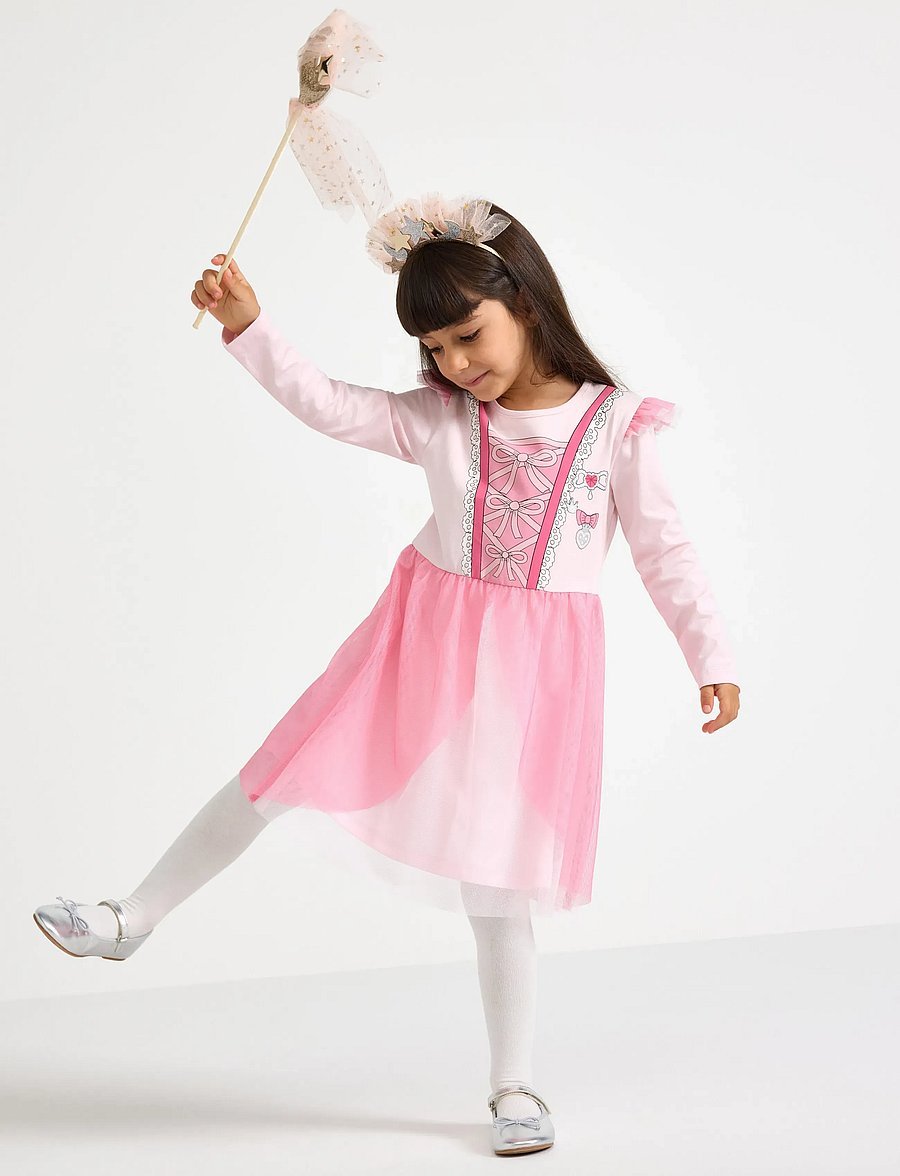 Lindex - Long-sleeved dress - langärmelige freizeitkleider - light pink - 0