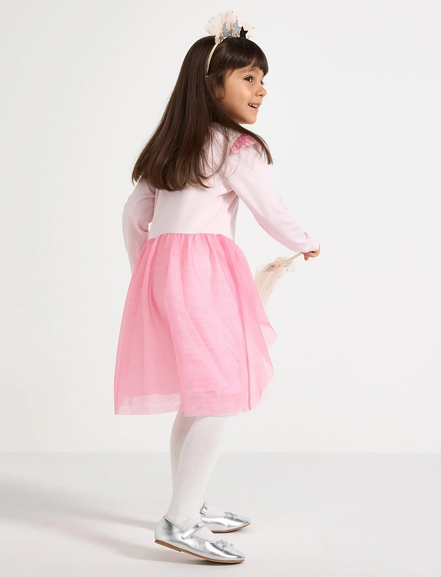 Lindex - Long-sleeved dress - langärmelige freizeitkleider - light pink - 3