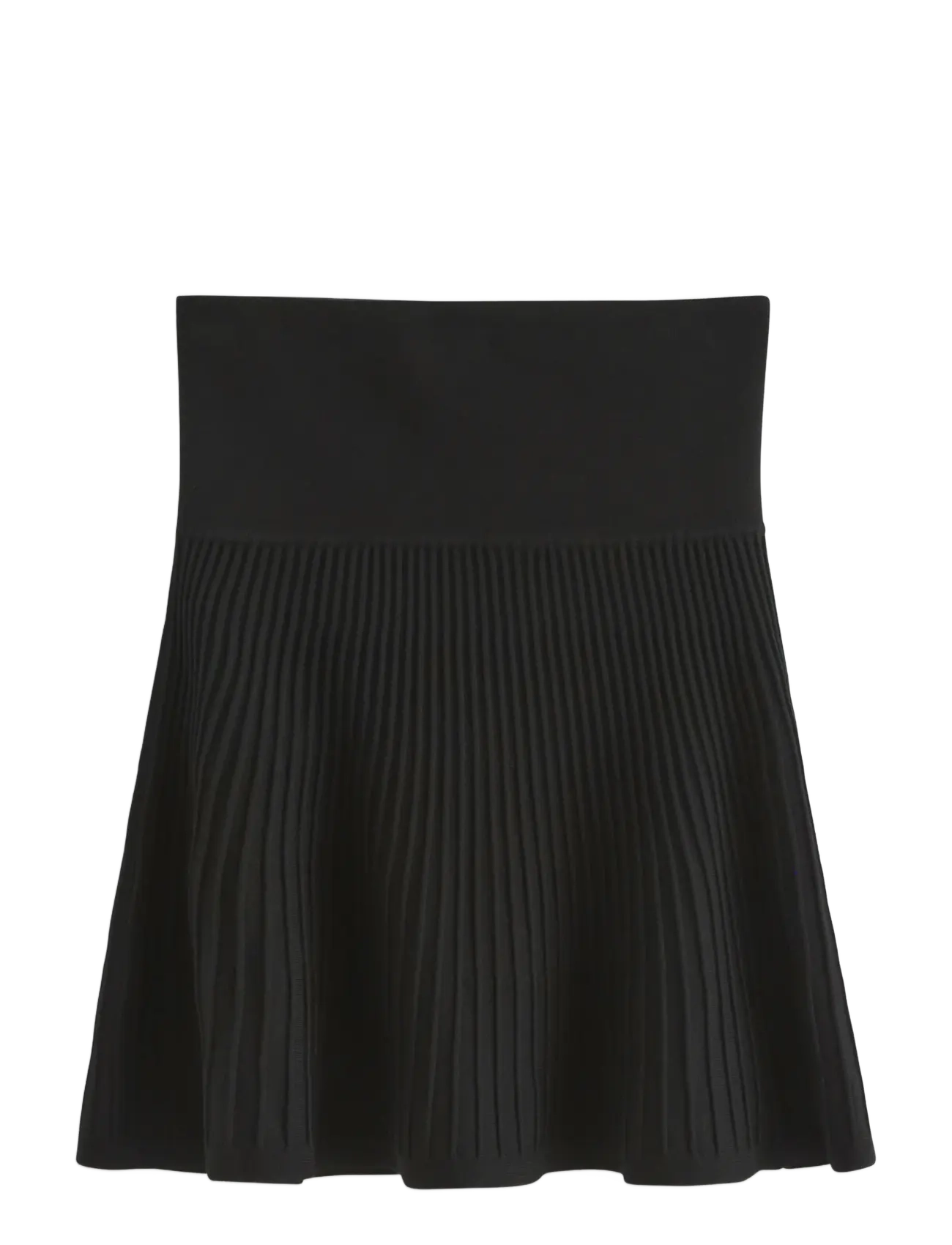 Lindex - Mini skirt - strickröcke - black - 1