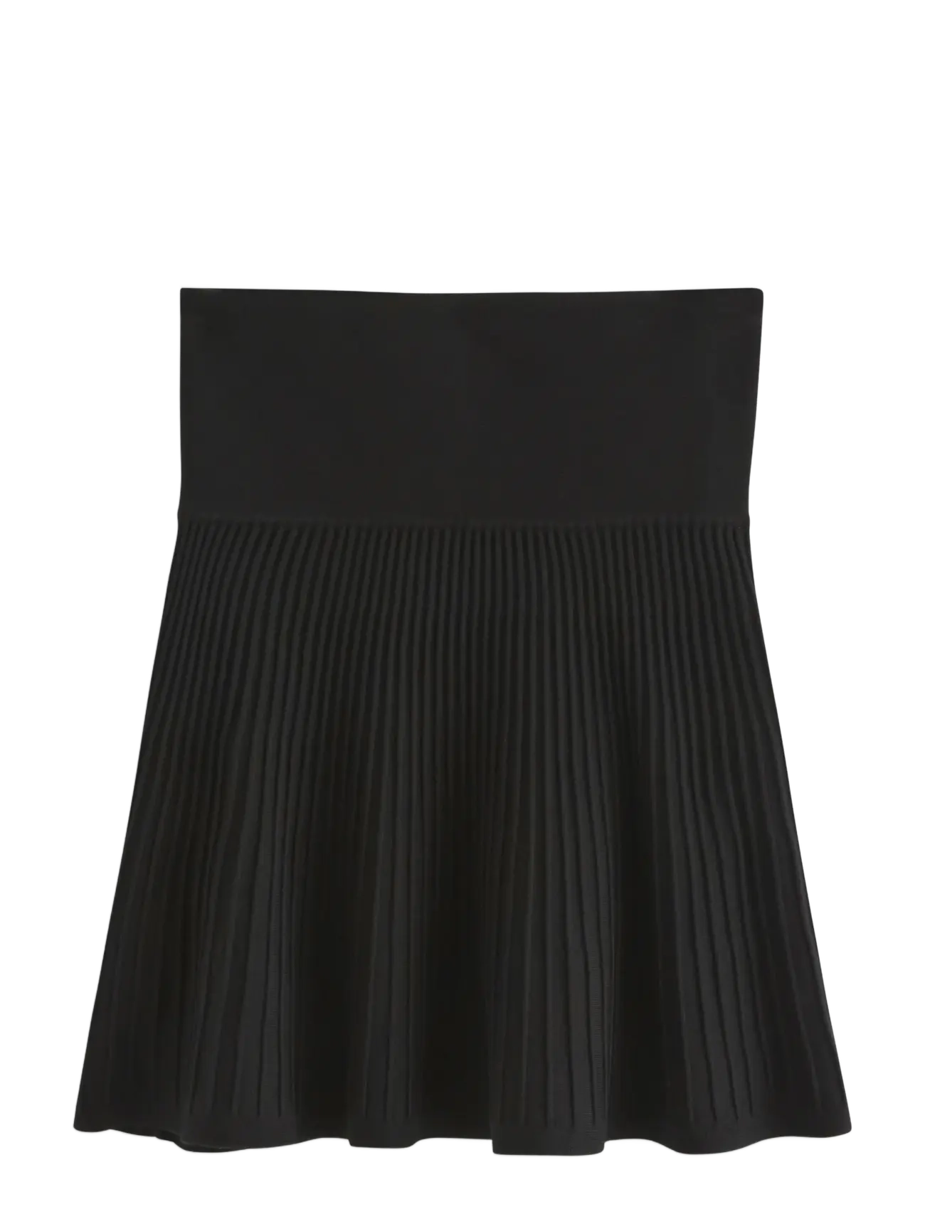 Lindex - Mini skirt - strickröcke - black - 2