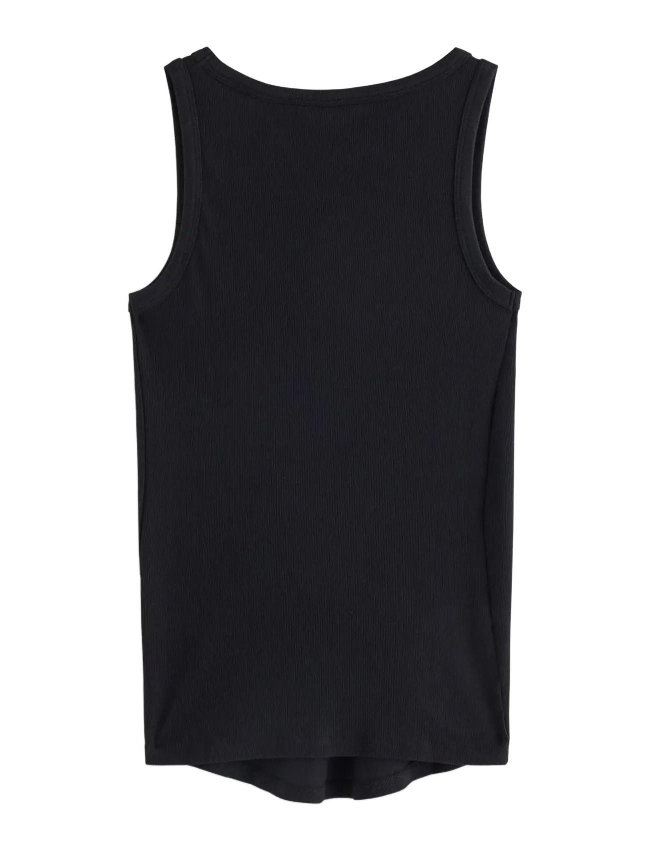 Lindex - MOM ribbed tank top - sleeveless tops - black - 1