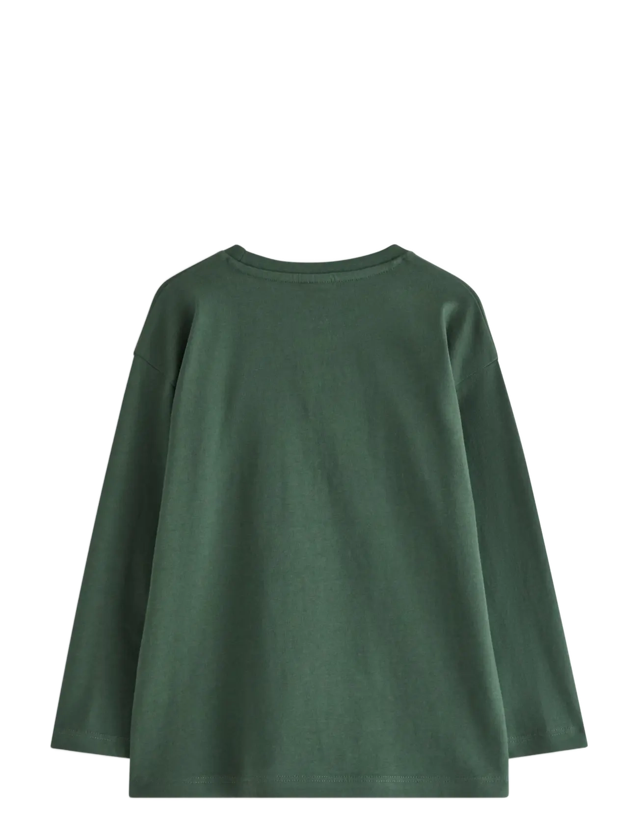 Lindex - Long-sleeved top with reversible sequins - dark dusty green - 1