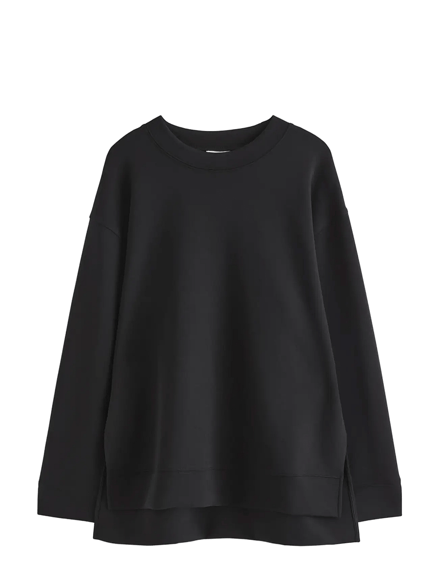 Lindex - MOM sweatshirt - fashion trends - black - 0