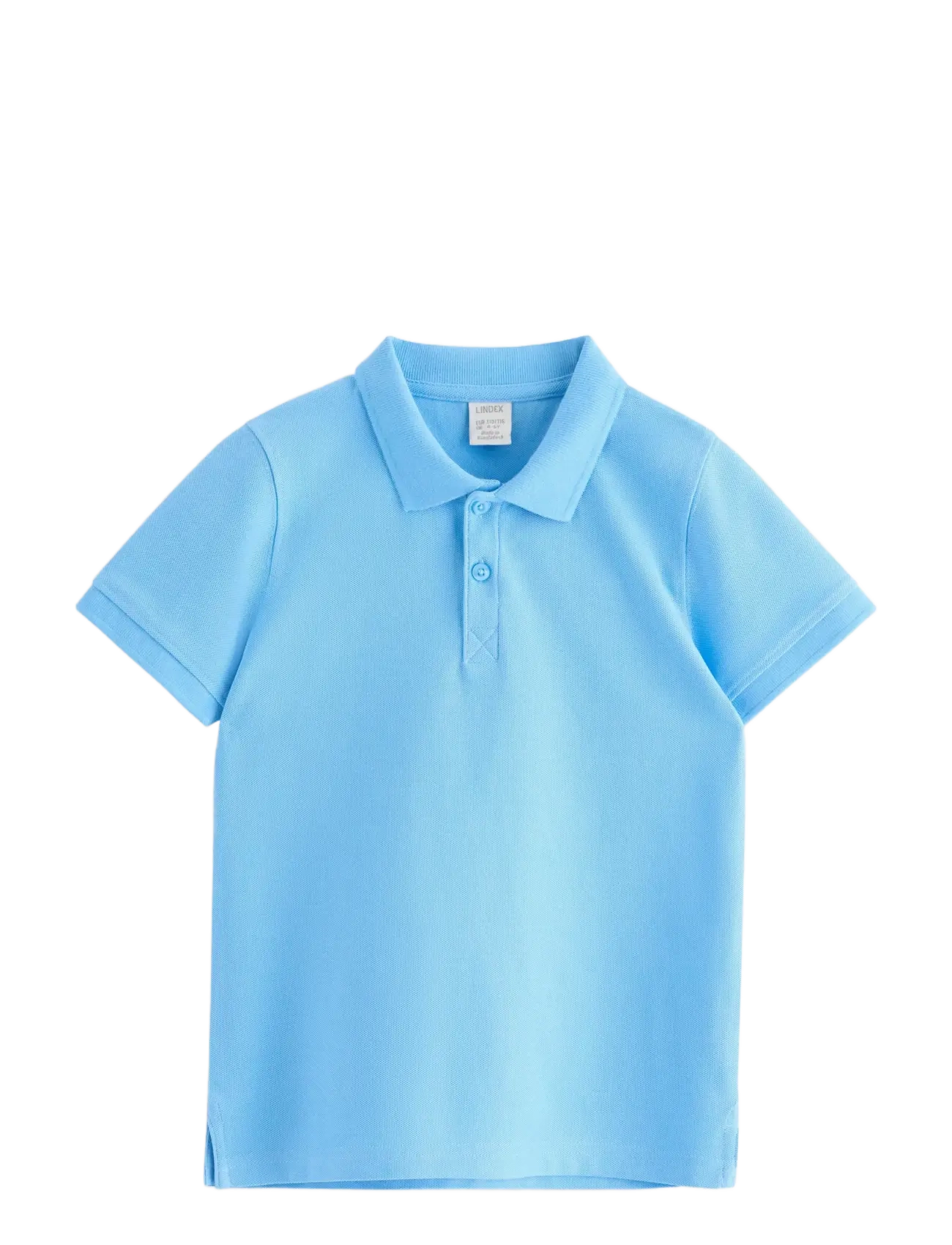 LINDEX Kurzärmelig Polo Shirt Blau - 122/128 - Kinder