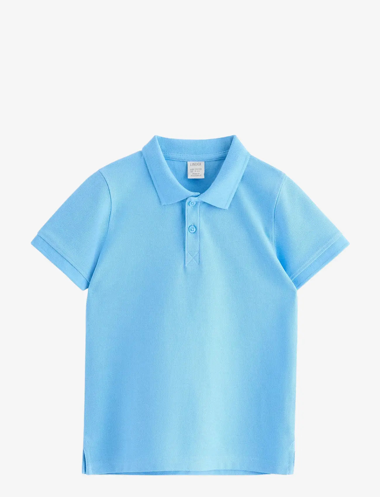 Lindex - Short-sleeved polo shirt - lühikeste varrukatega polod - light blue - 1