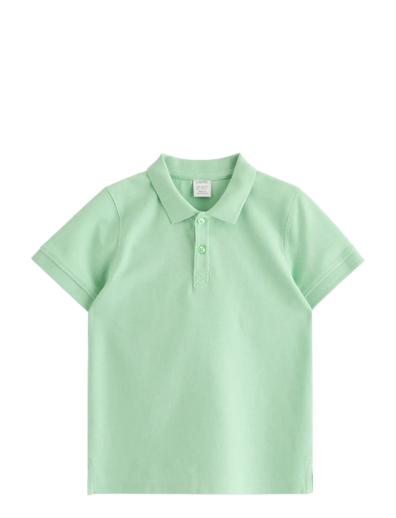 LINDEX Kurzärmelig Polo Shirt Grün - 122/128 - Kinder