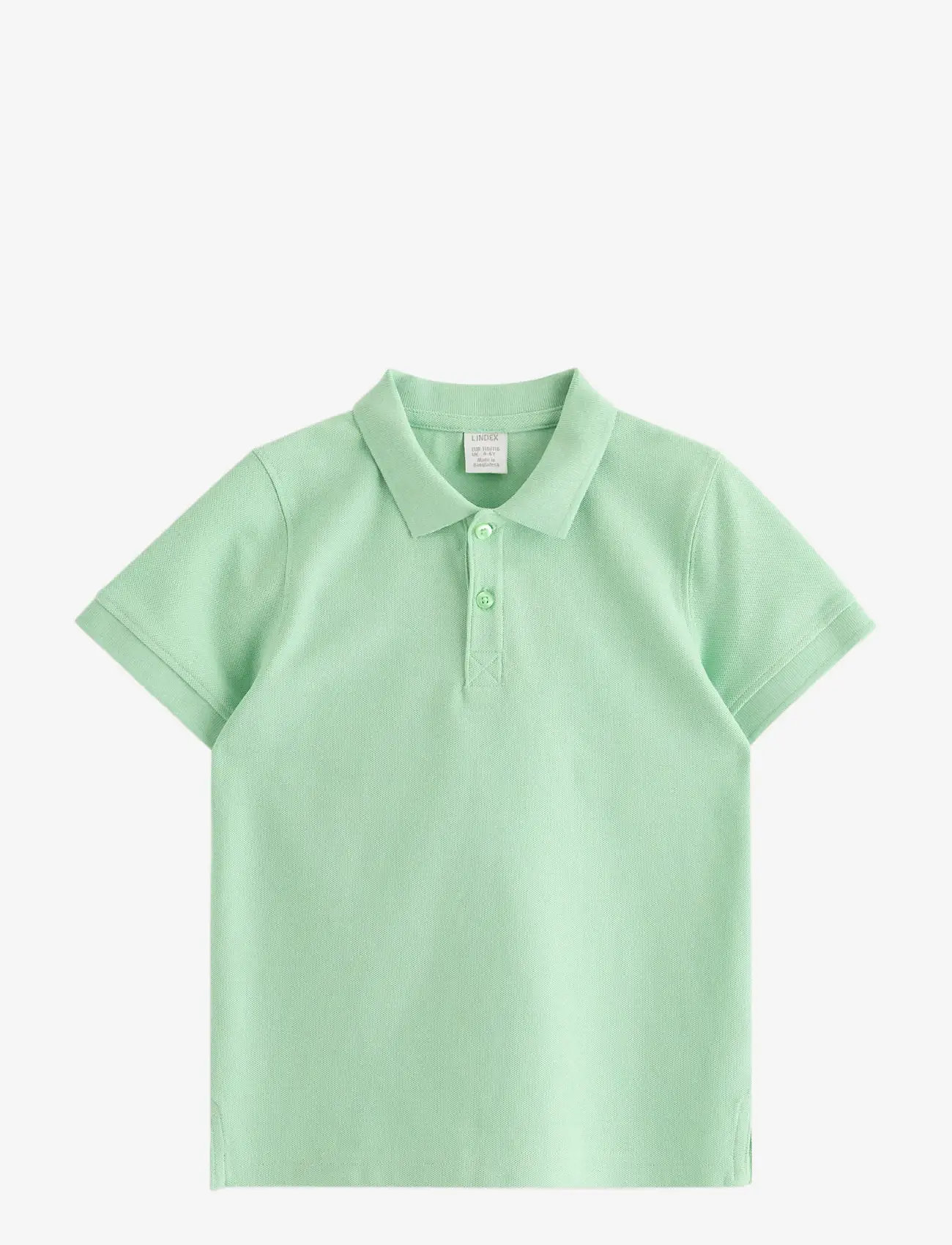 Lindex - Short-sleeved polo shirt - kurzärmelig - light dusty green - 1