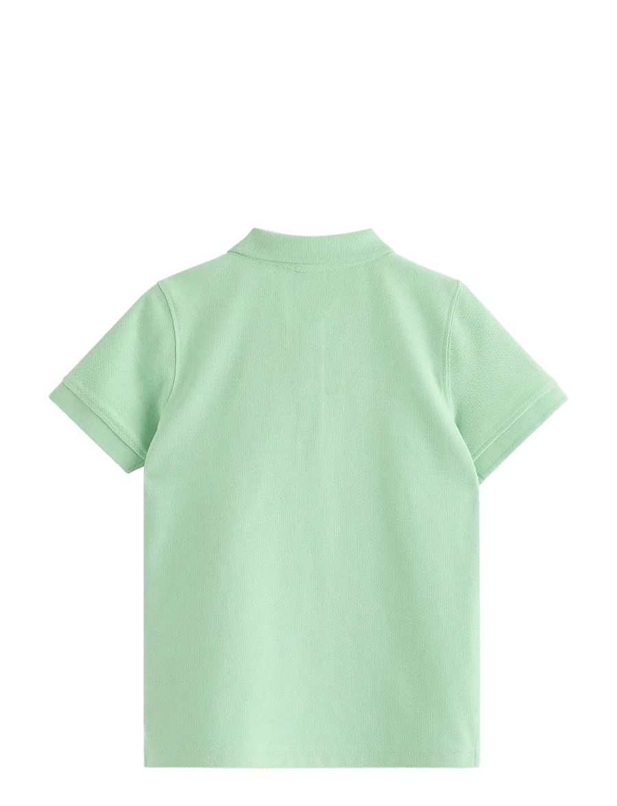Lindex - Short-sleeved polo shirt - kurzärmelig - light dusty green - 2