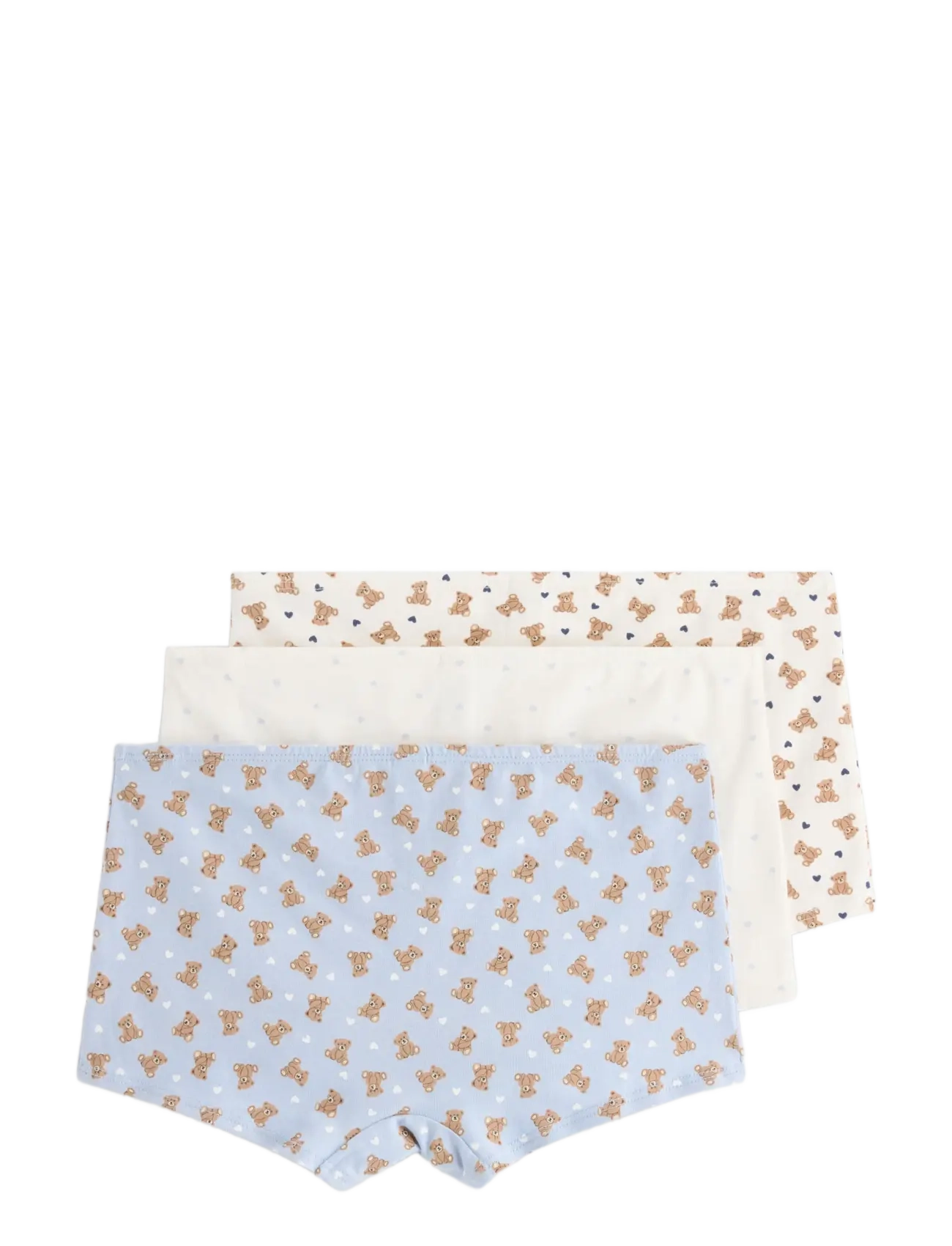 Lindex - 3-pack boxer briefs - unterhosen - off white - 1