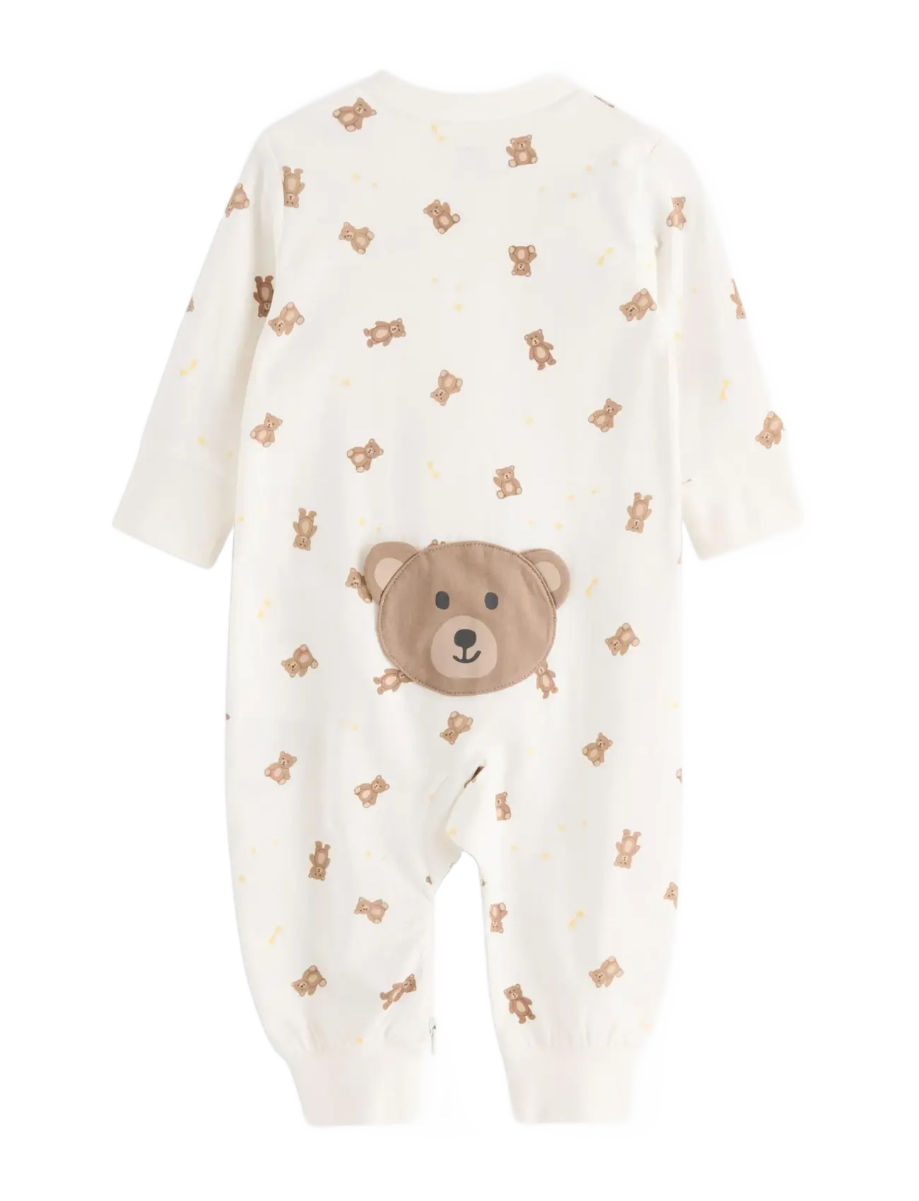Lindex - Pyjamas with application at the back - light dusty white - 1