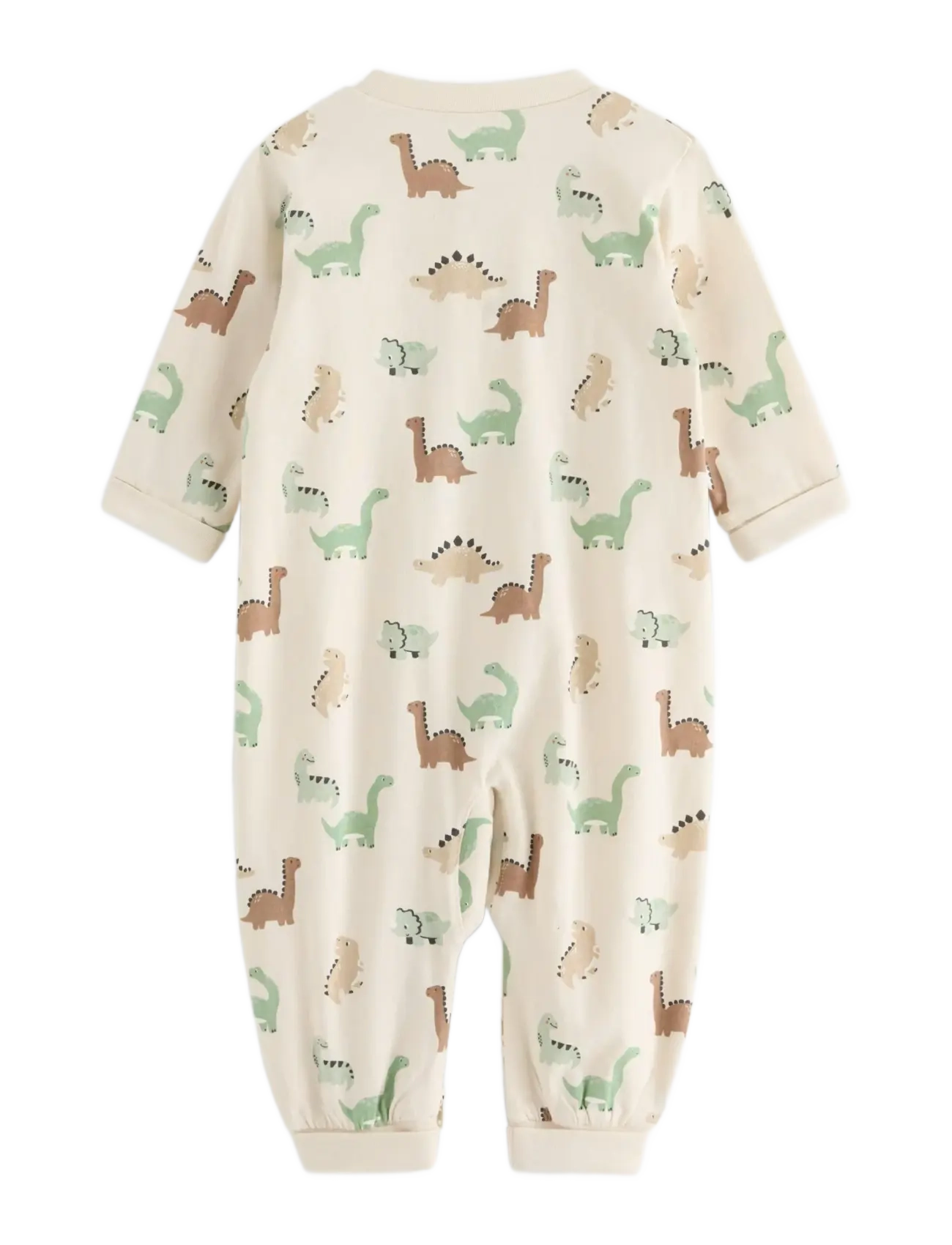 Lindex - Pyjamas with dinosaurs - light beige - 1