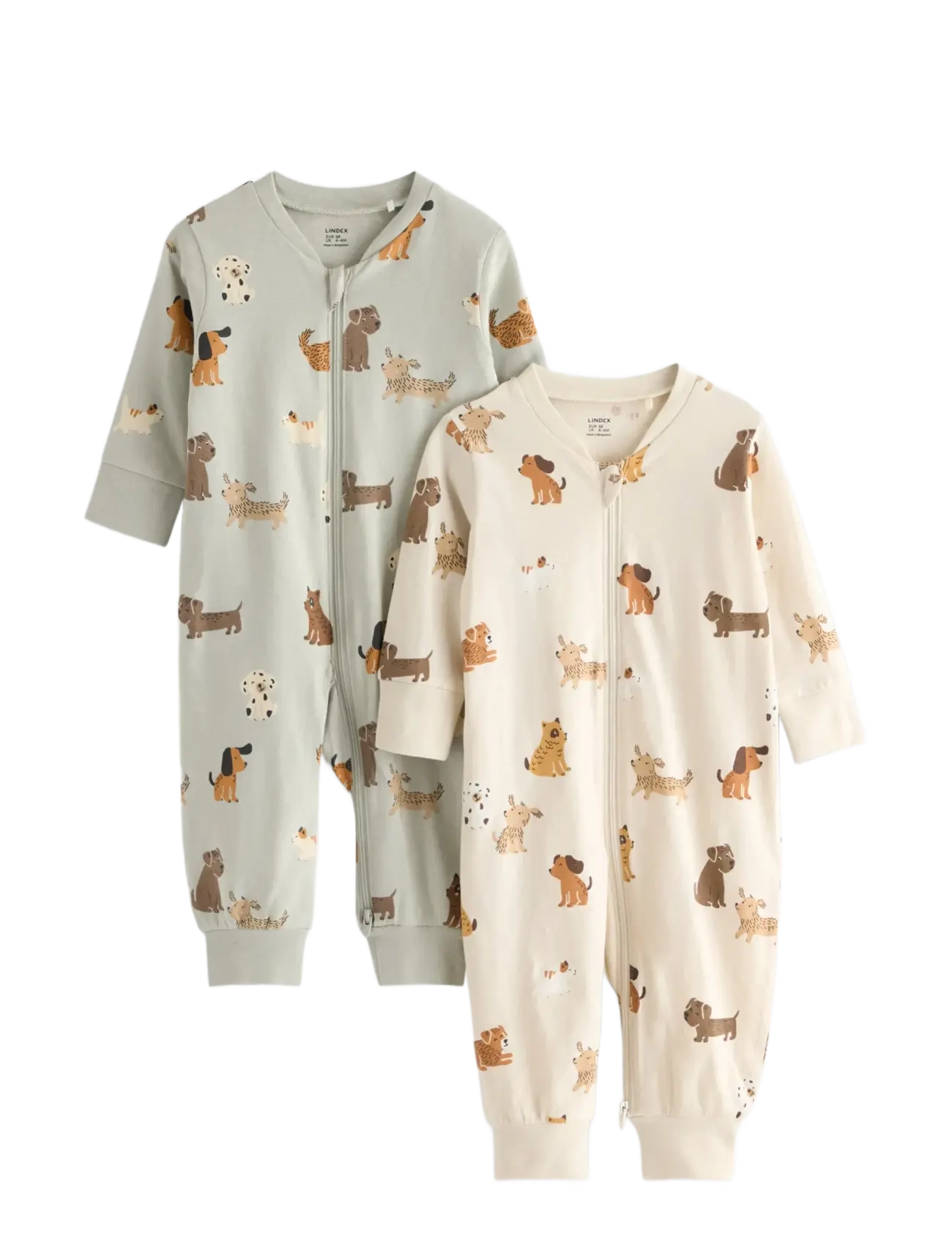 Lindex - 2-Pack Pyjamas With Allover