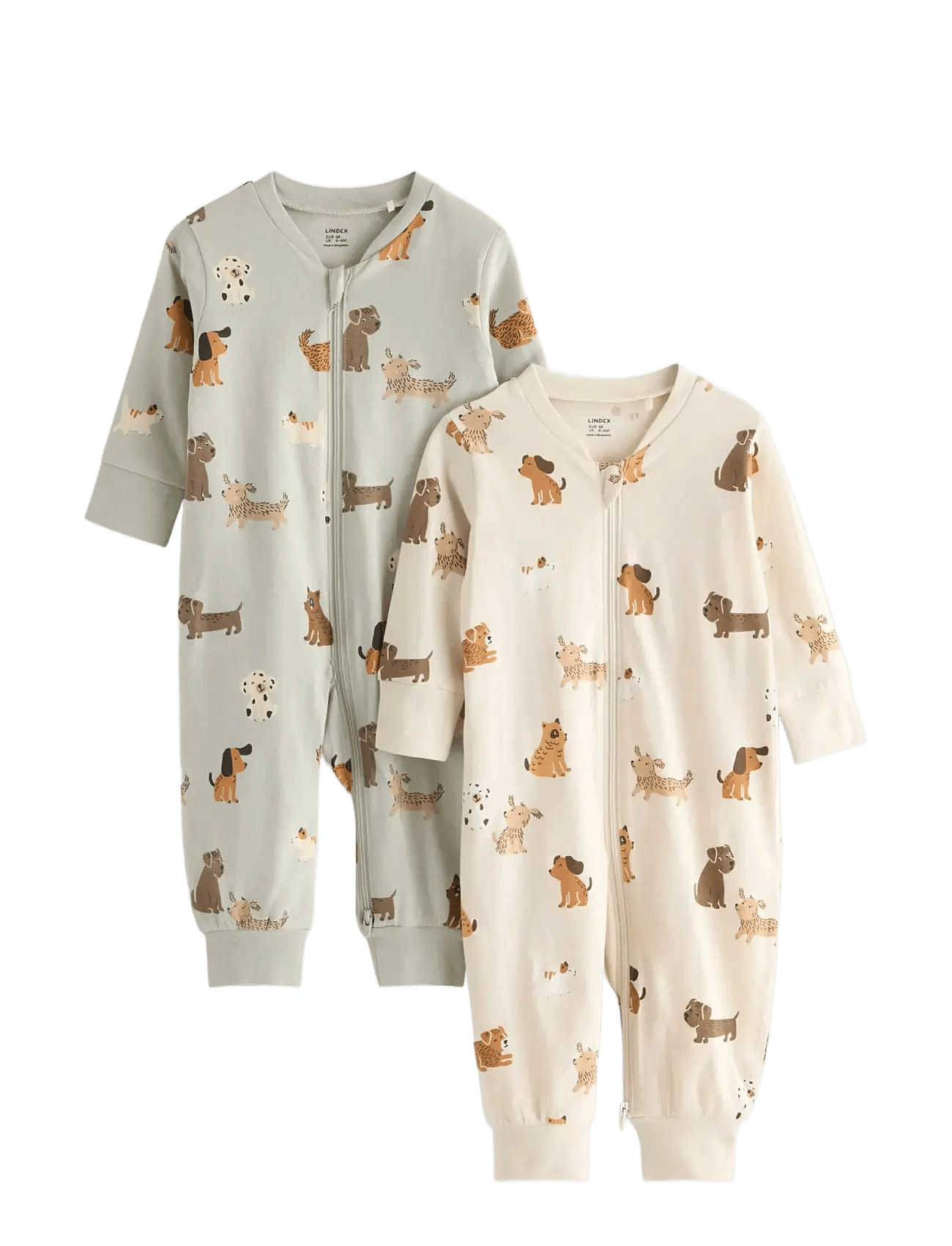 Lindex - 2-Pack Pyjamas With Allover