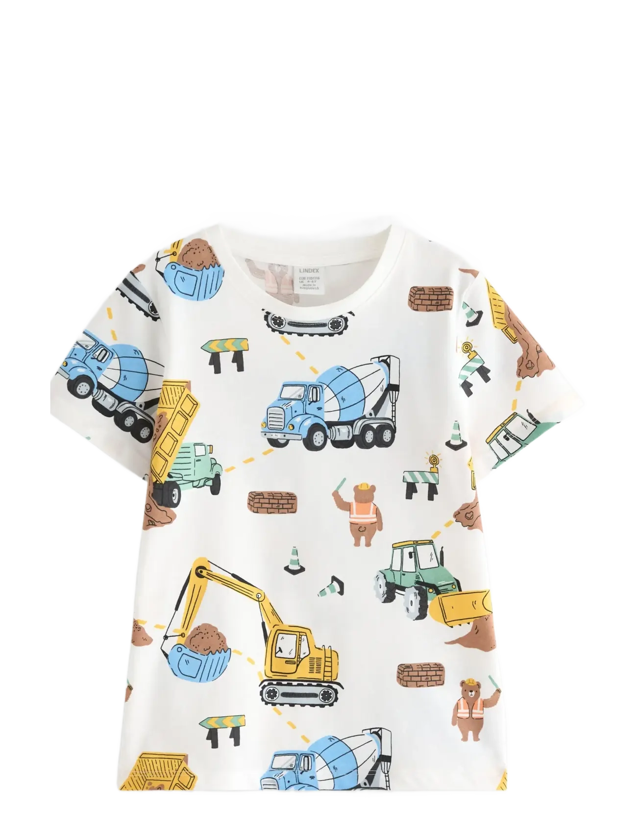 LINDEX T-Shirt Weiß - 122/128 - Kinder