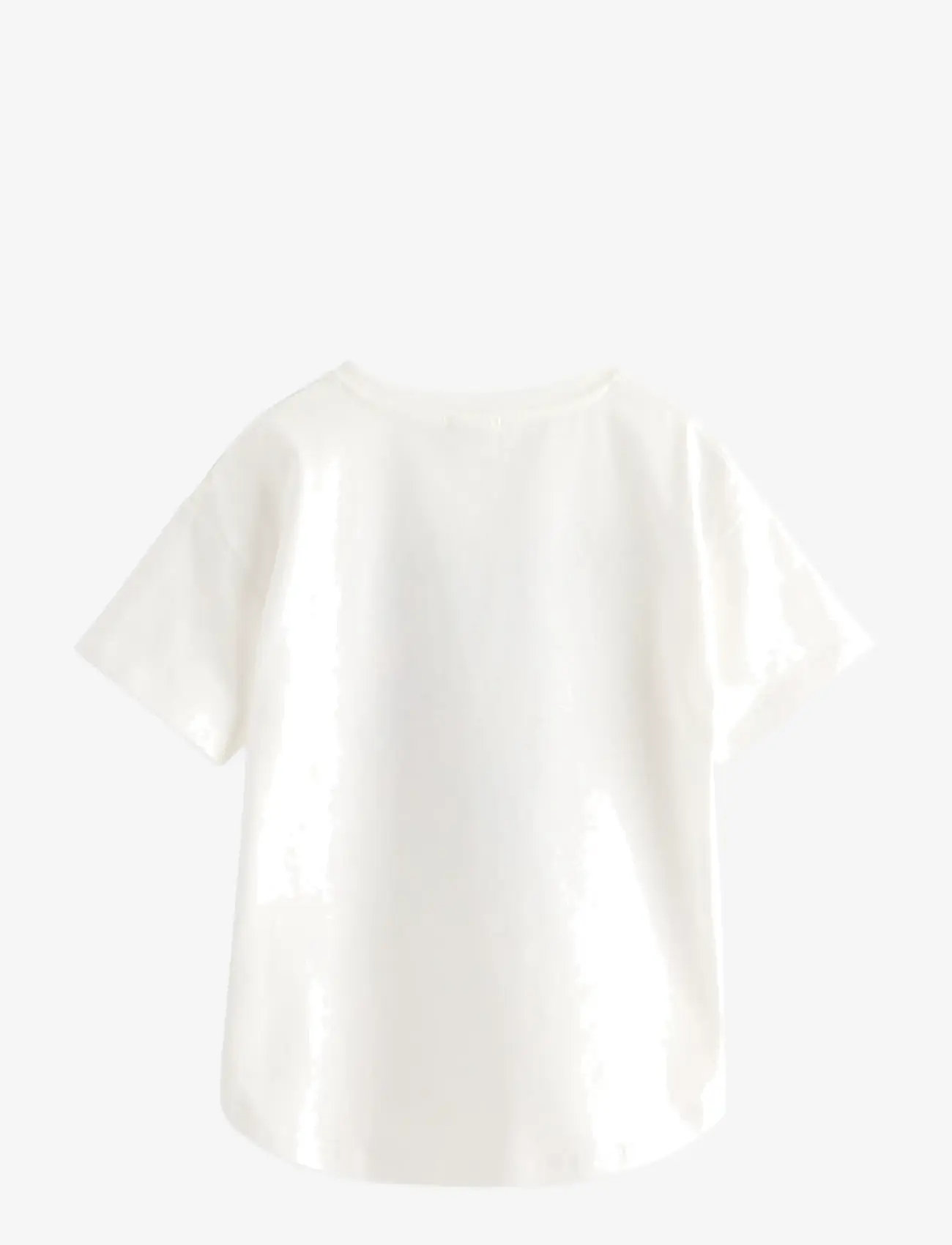 Lindex - Cotton t-shirt - kortærmede t-shirts - light dusty white - 2