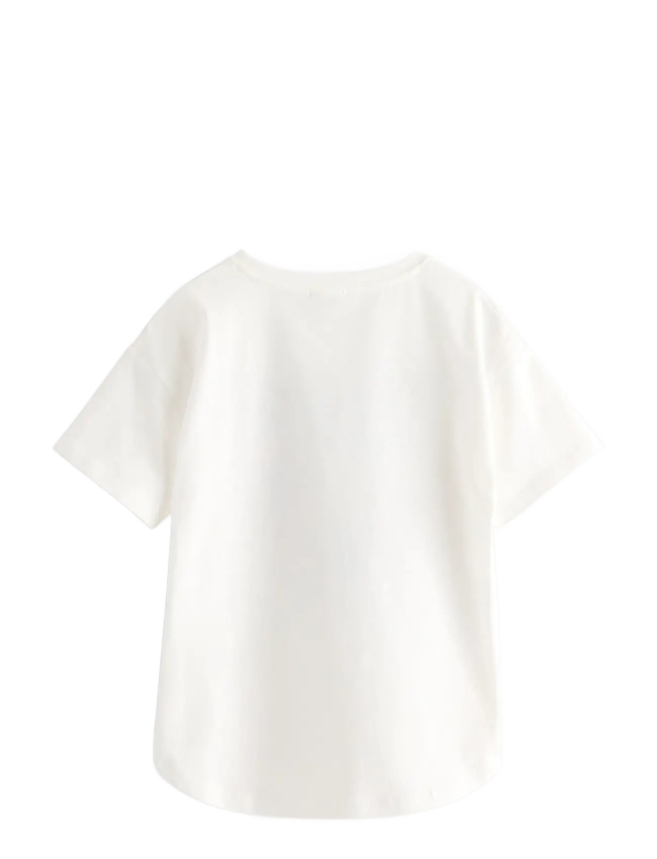 Lindex - Cotton t-shirt - kurzärmelige - light dusty white - 2