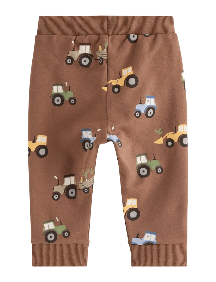 Lindex - Joggers with brushed inside - dressipüksid - brown - 1