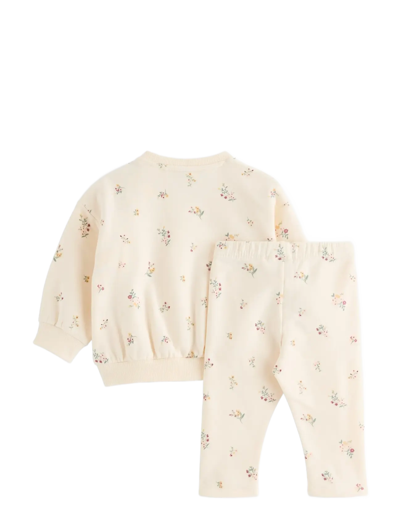 Lindex - Set with sweatshirt and leggings - white - 1