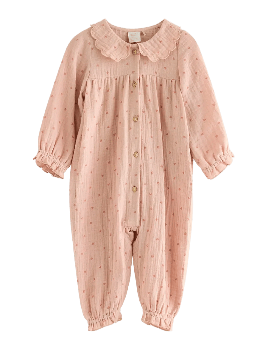 Lindex - Woven jumpsuit - jumpsuits - dusty pink - 0