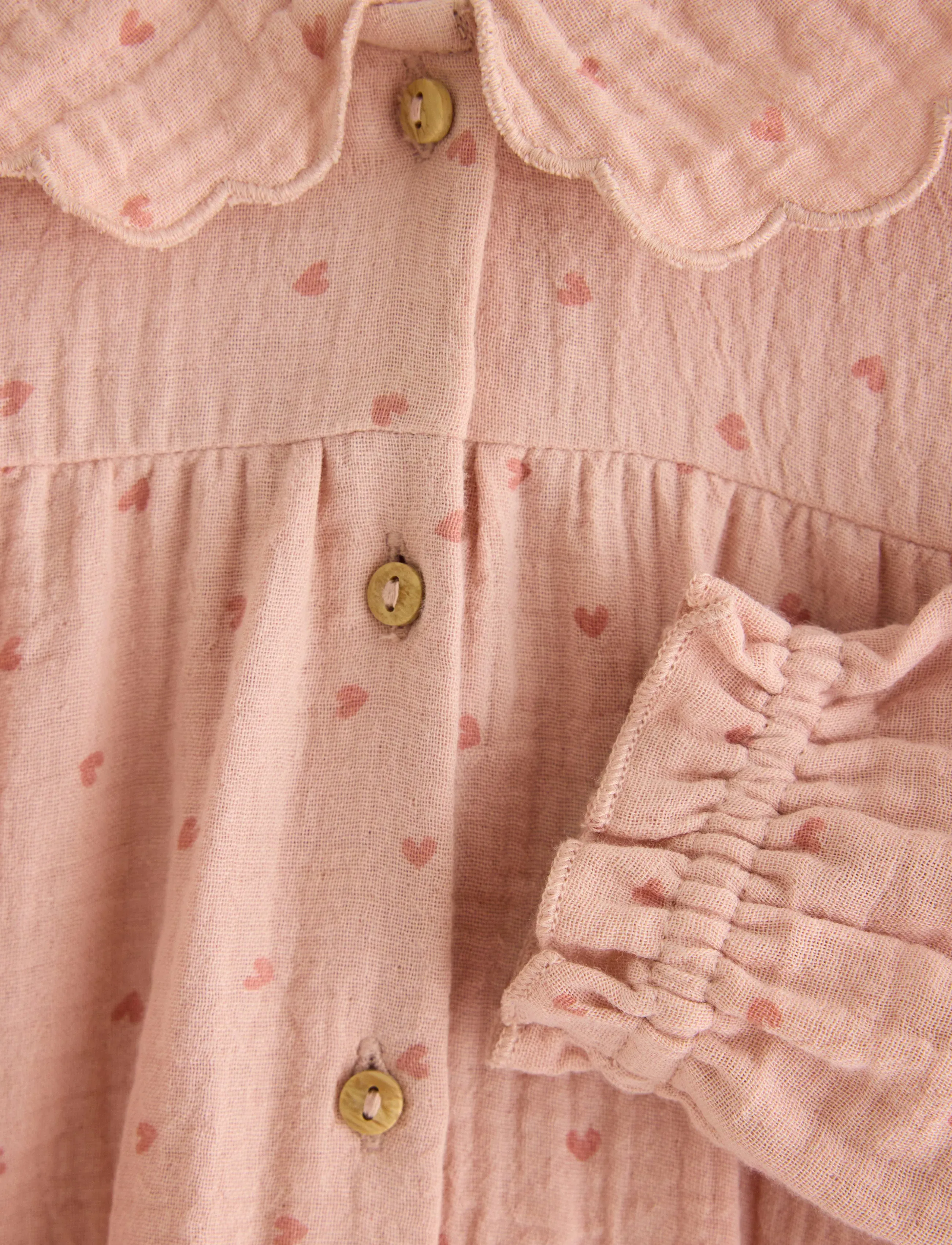 Lindex - Woven jumpsuit - jumpsuits - dusty pink - 2