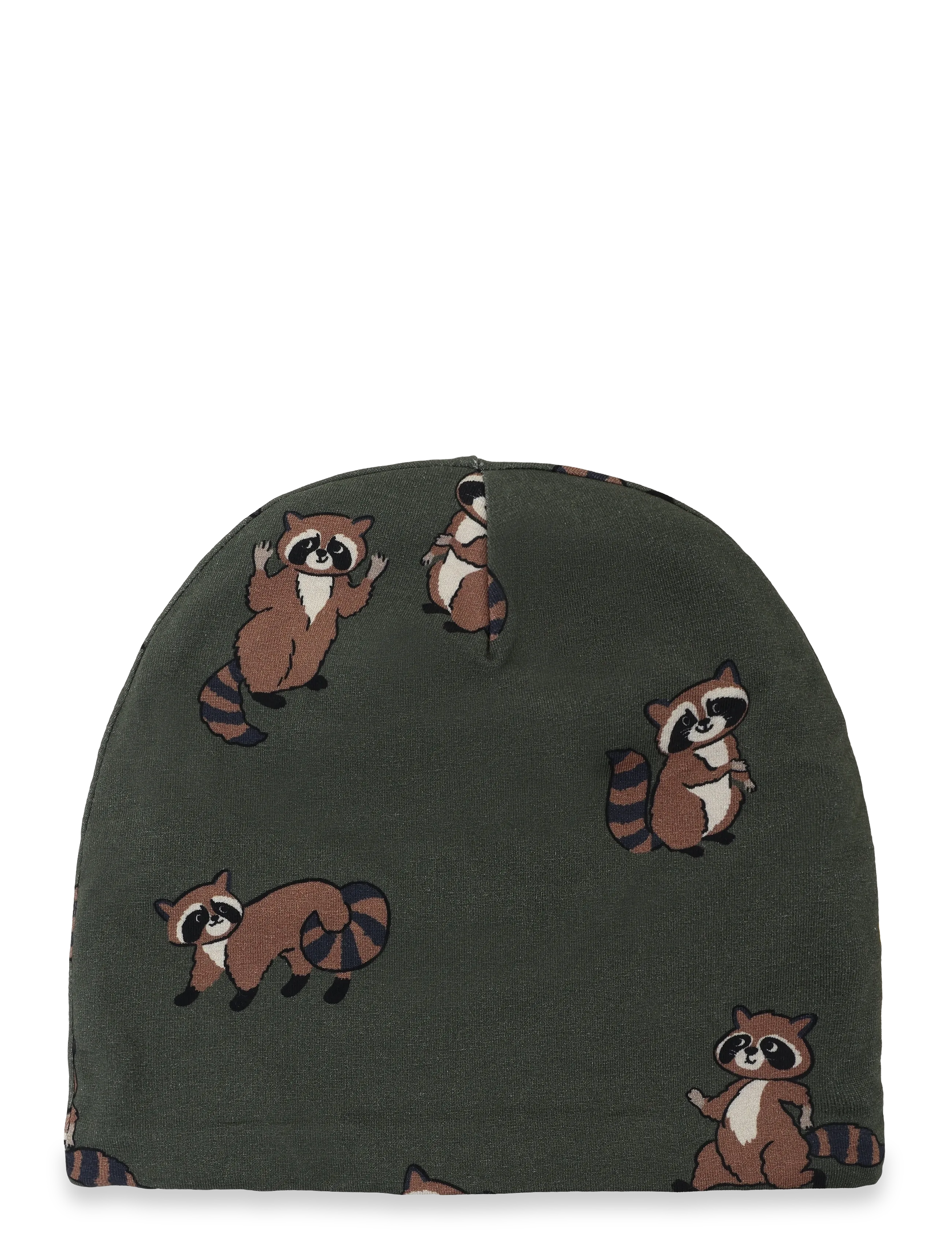 Lindex Beanie jersey w fleece lining - Aksessuaarid - DUSTY KHAKI / khaki/green