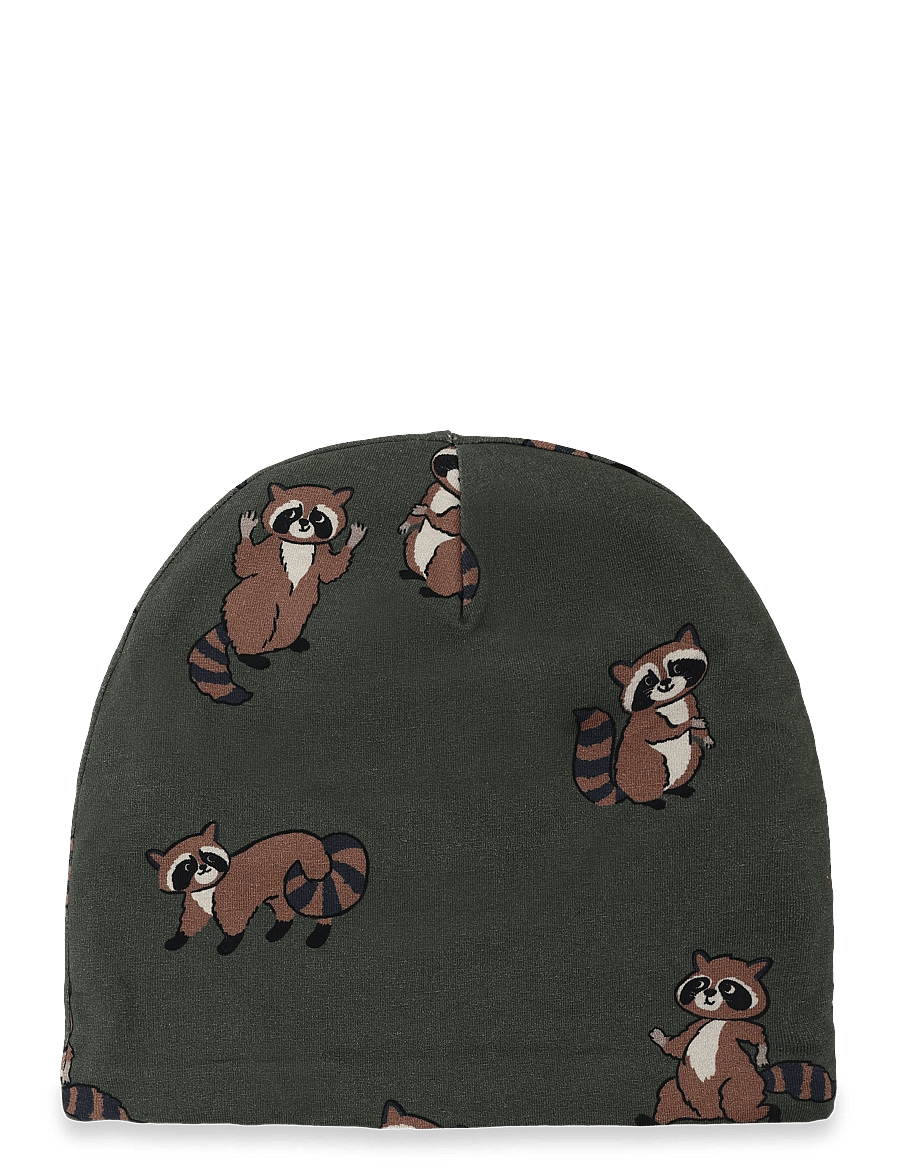 Lindex - Beanie jersey w fleece lining - talvemütsid - dusty khaki - 0