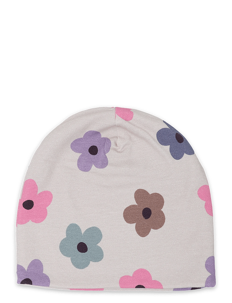 Lindex - Beanie jersey w fleece lining - vintermössor - light beige - 0