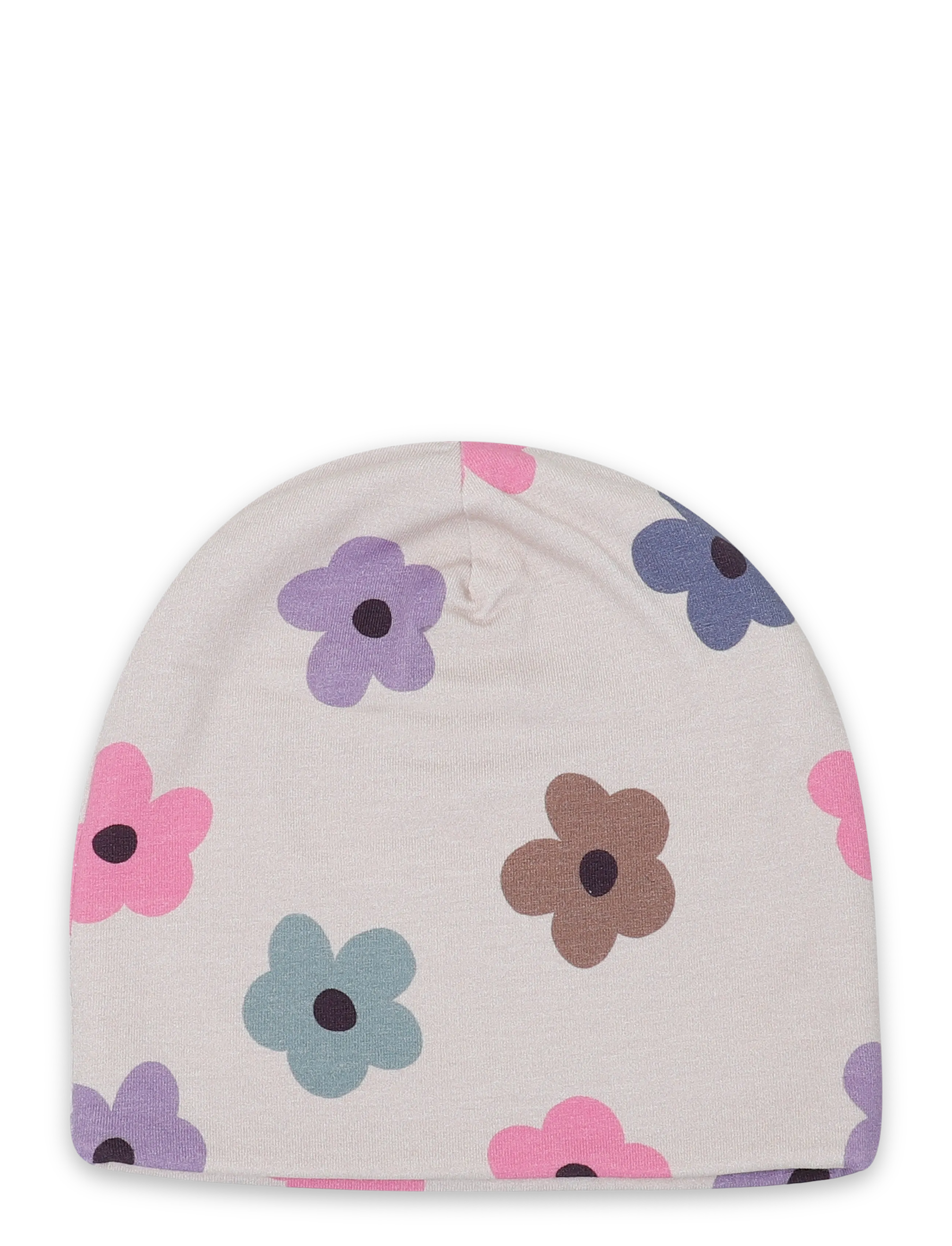 Lindex - Beanie jersey w fleece lining - vintermössor - light beige - 1