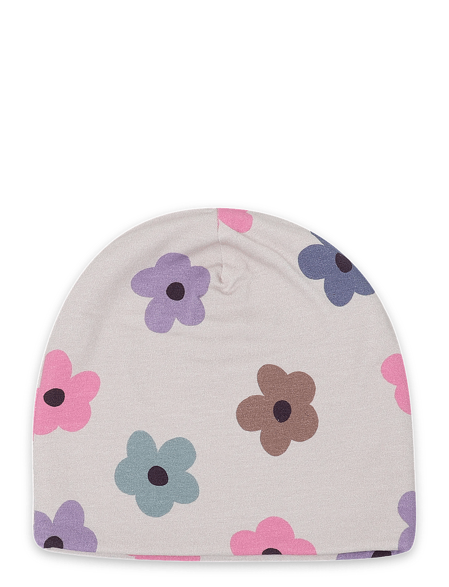 Lindex - Beanie jersey w fleece lining - vintermössor - light beige - 1