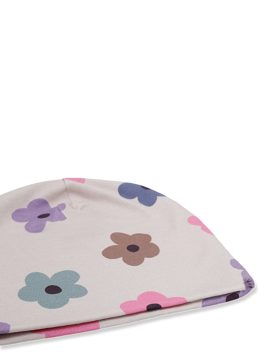 Lindex - Beanie jersey w fleece lining - vintermössor - light beige - 2
