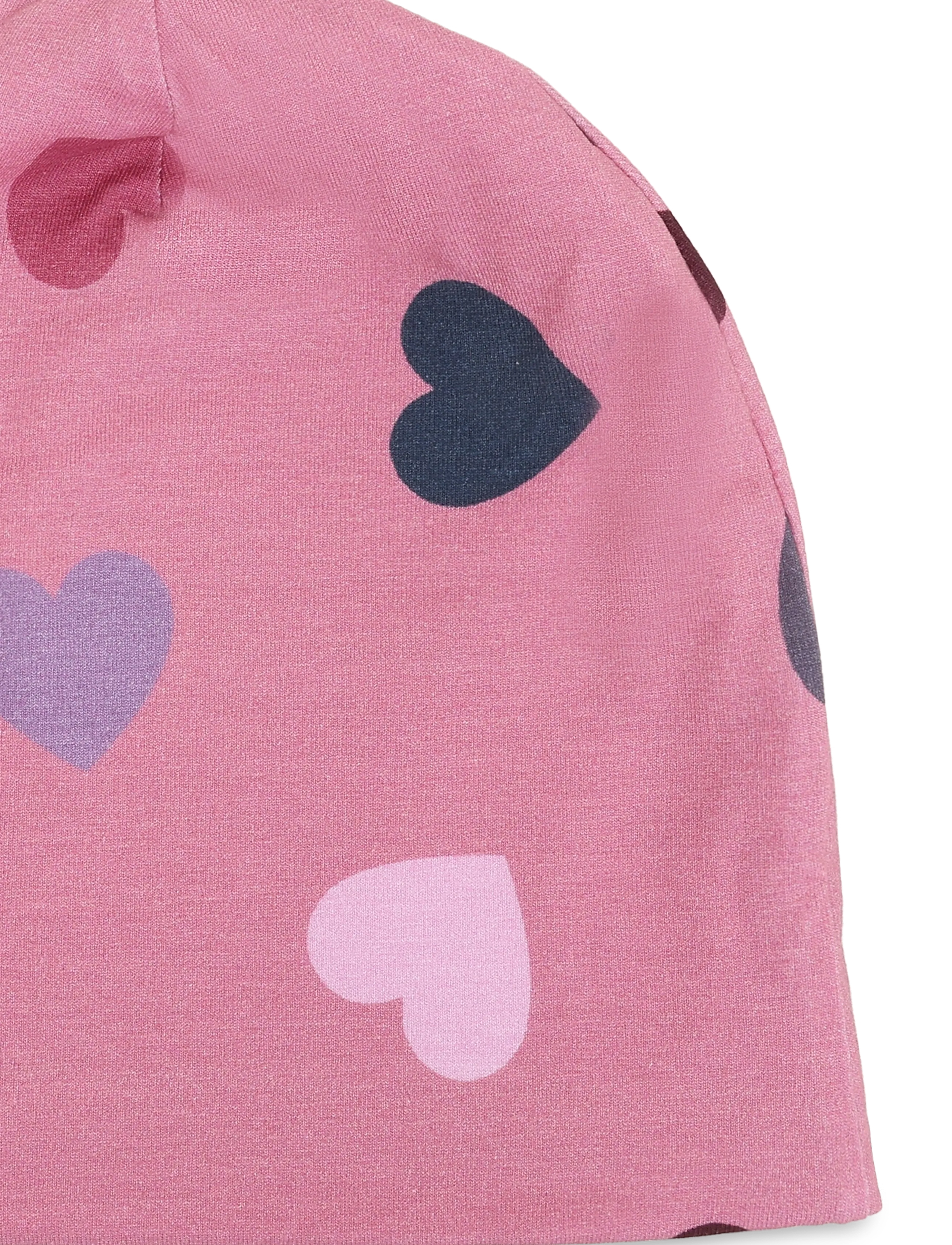 Lindex - Beanie jersey w fleece lining - pink - 2