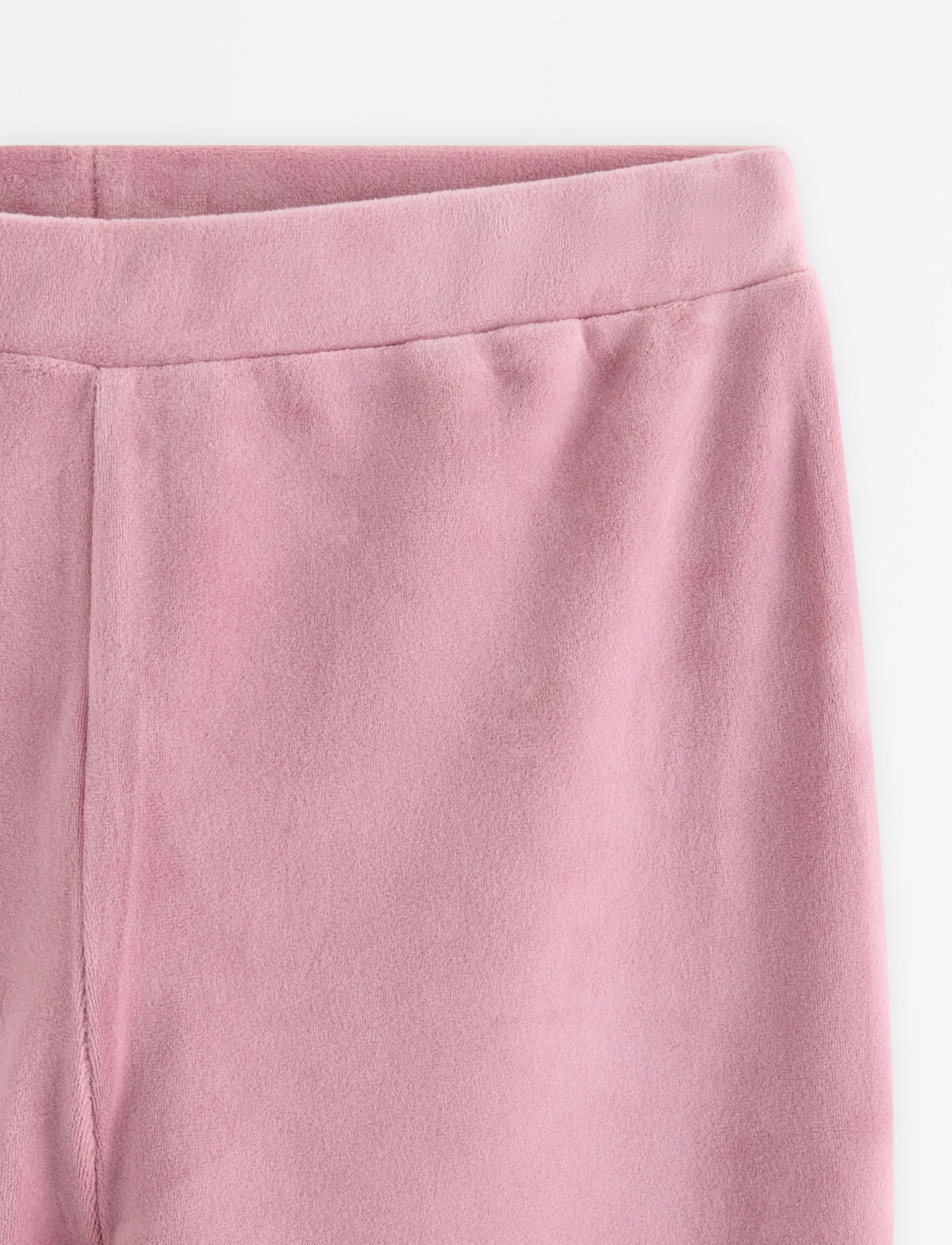 Lindex - Flared trousers in velour - bukser - dusty lilac - 5