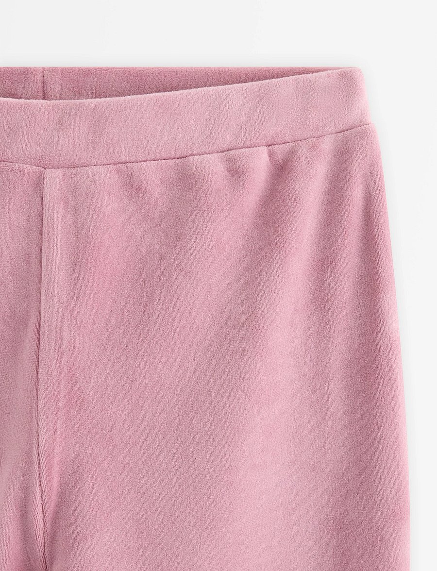 Lindex - Flared trousers in velour - bukser - dusty lilac - 5