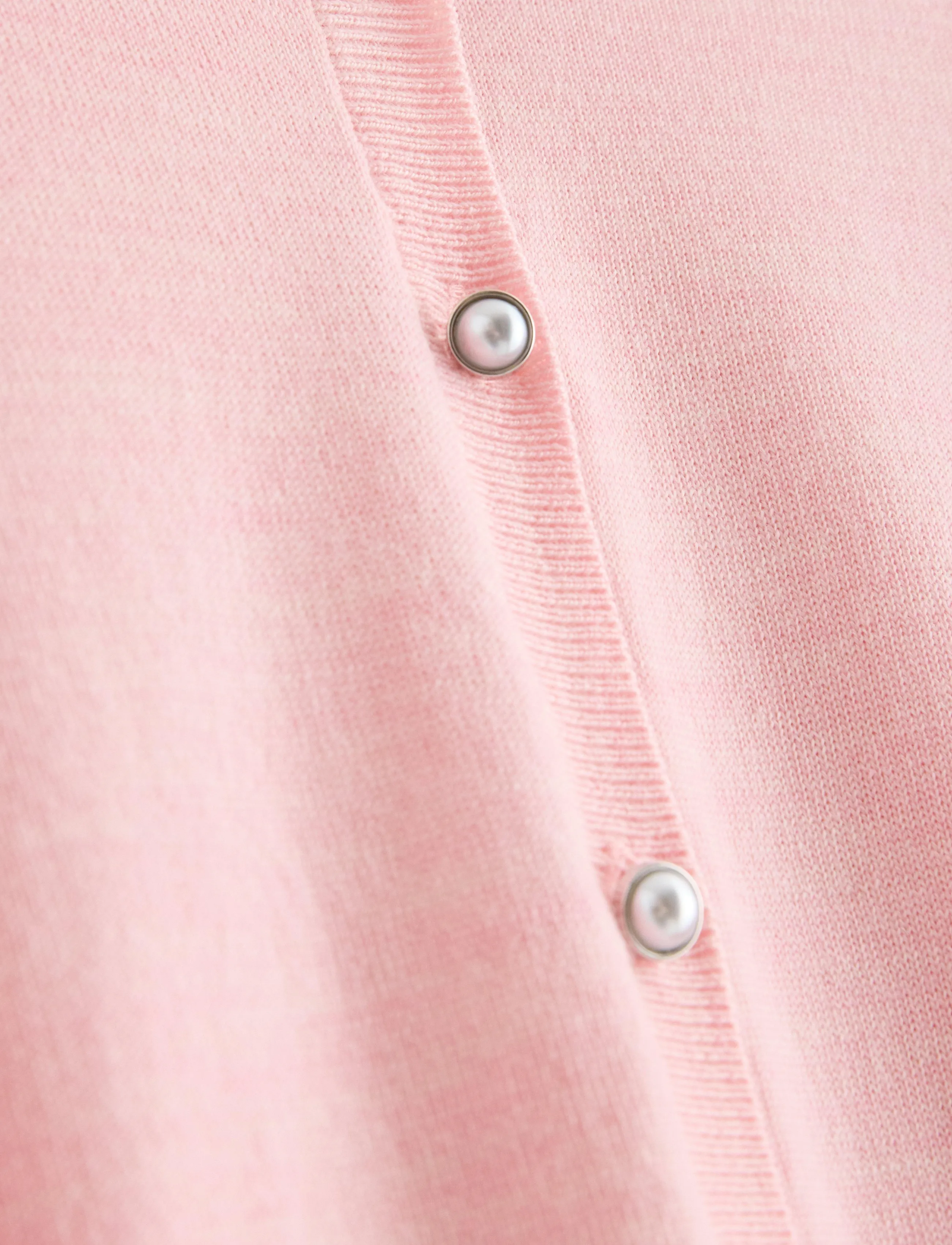 Lindex - Cardigan in merino wool - cardigans - pink - 2