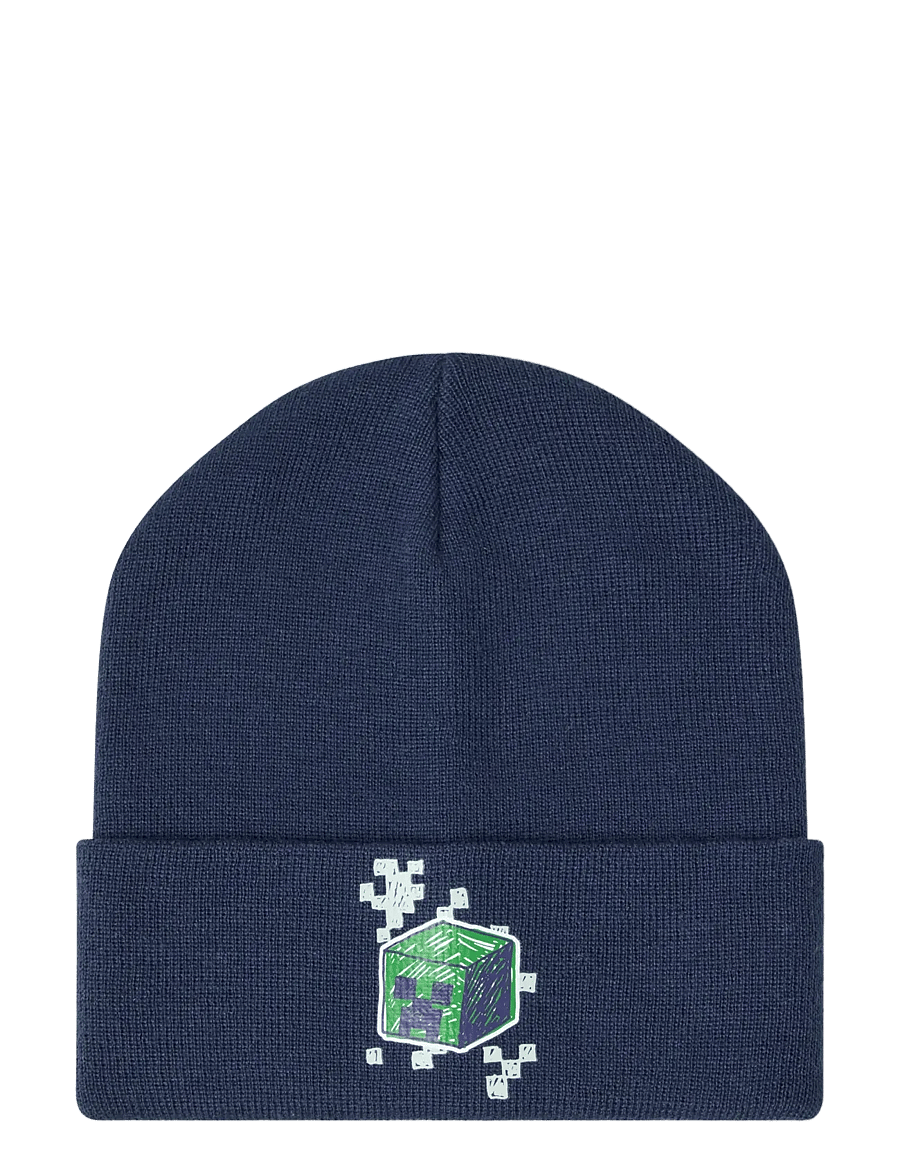 Lindex - Minecraft beanie - beanies - dark blue - 0