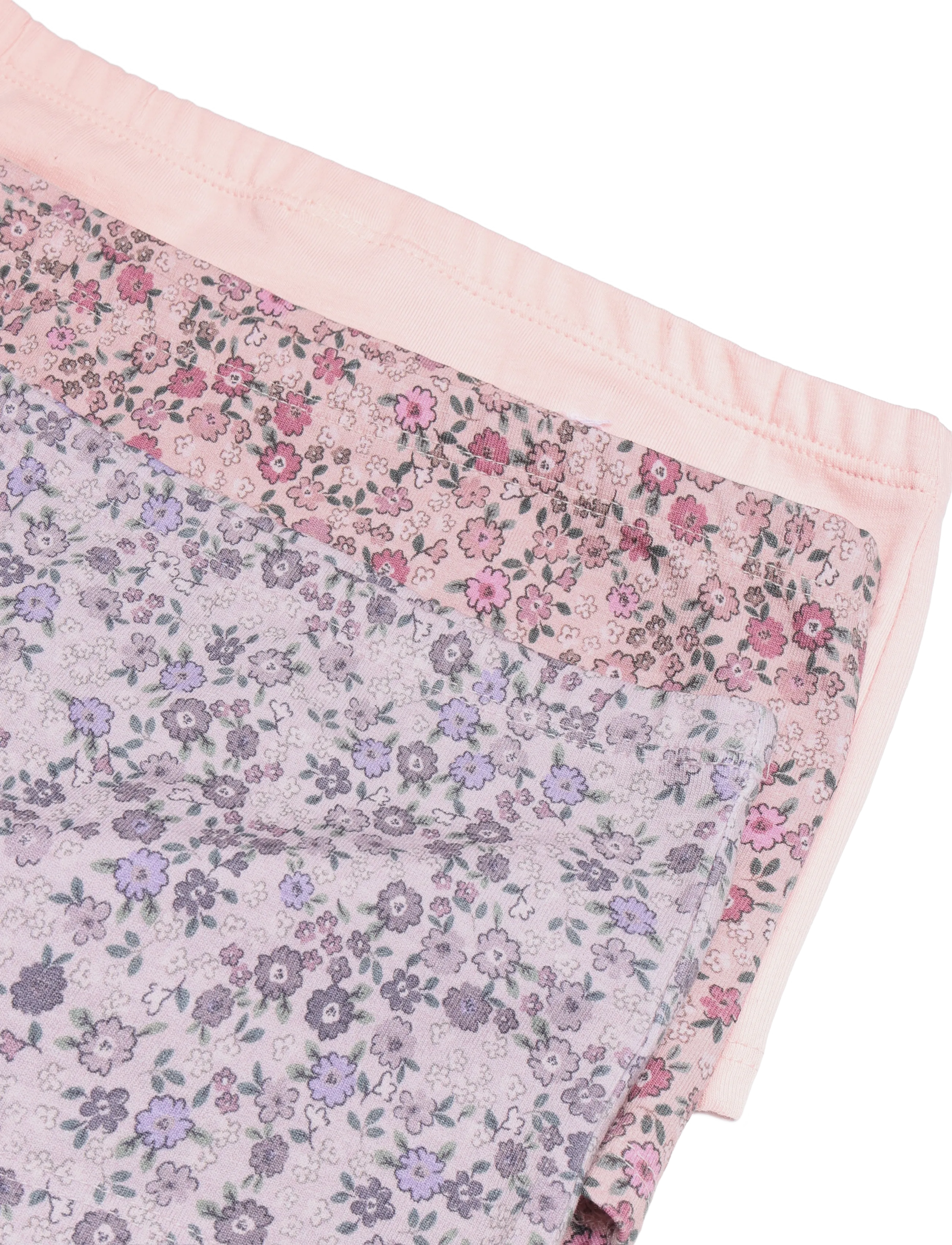 Lindex - Boxer 3p Miniflower AOP - panties - dusty pink - 2