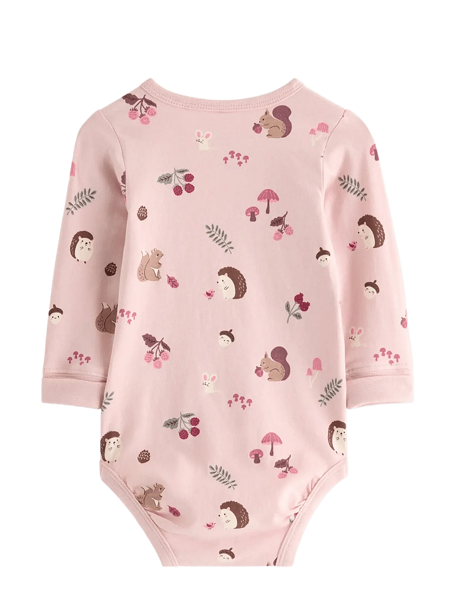 Lindex - Long sleeved bodysuit - pikkade varrukatega bodid - light dusty pink - 1