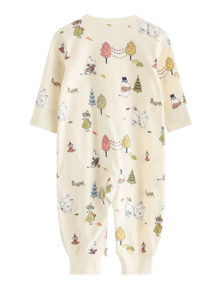 Lindex - Moomin Pyjama onesie - natdragter - white - 1