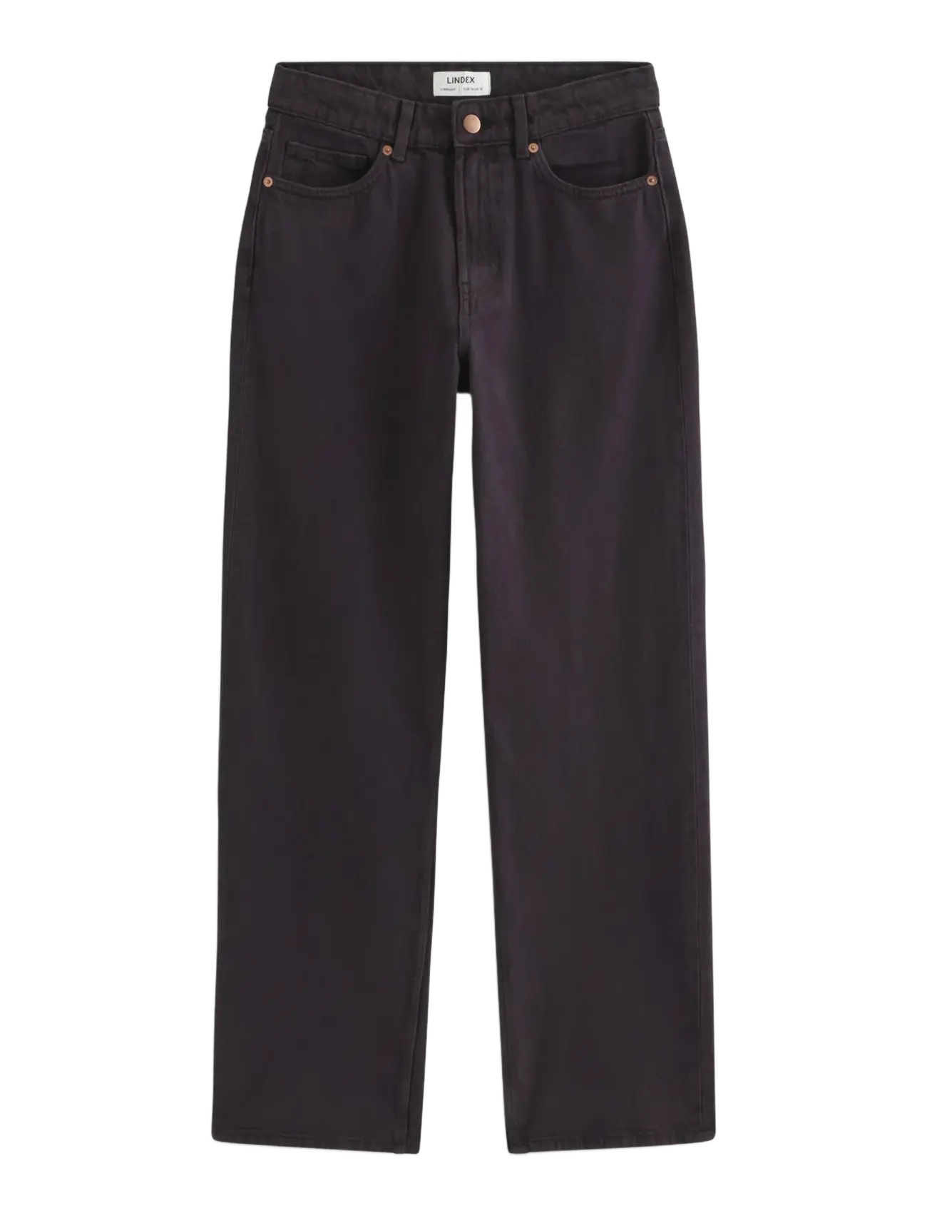 Lindex - STRAIGHT jeans with high waist - lilac - 1