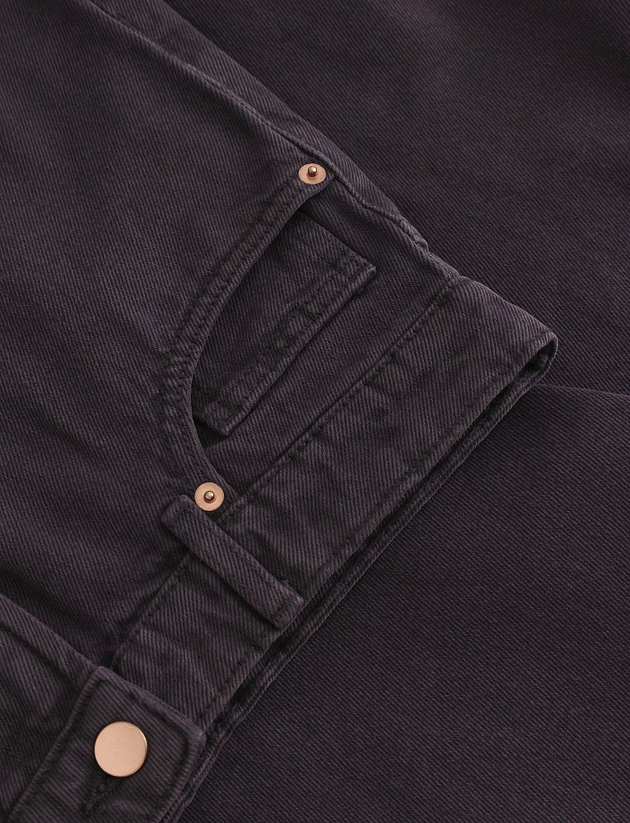 Lindex - STRAIGHT jeans with high waist - straight jeans - lilac - 5