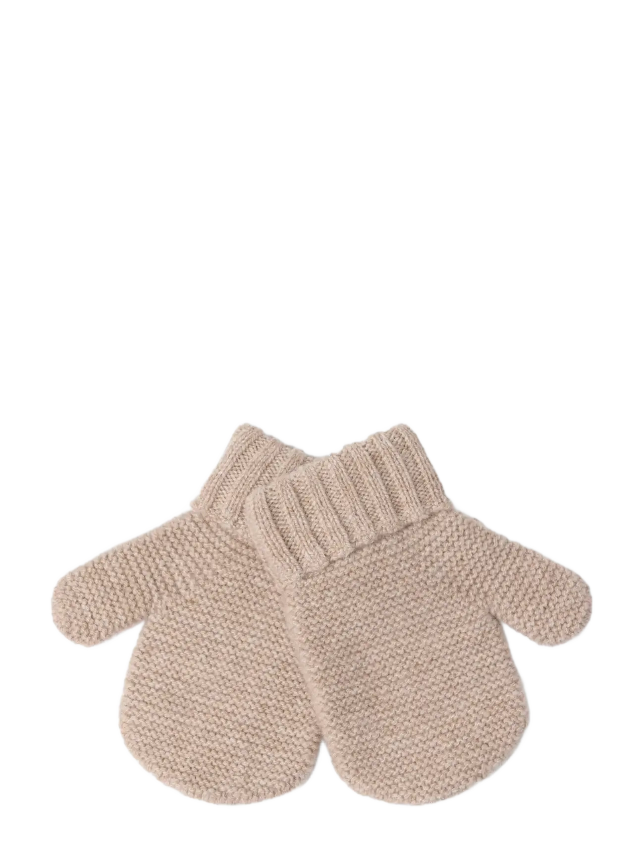 Lindex Mittens in merino wool - Lindex - BEIGE MELANGE / beige