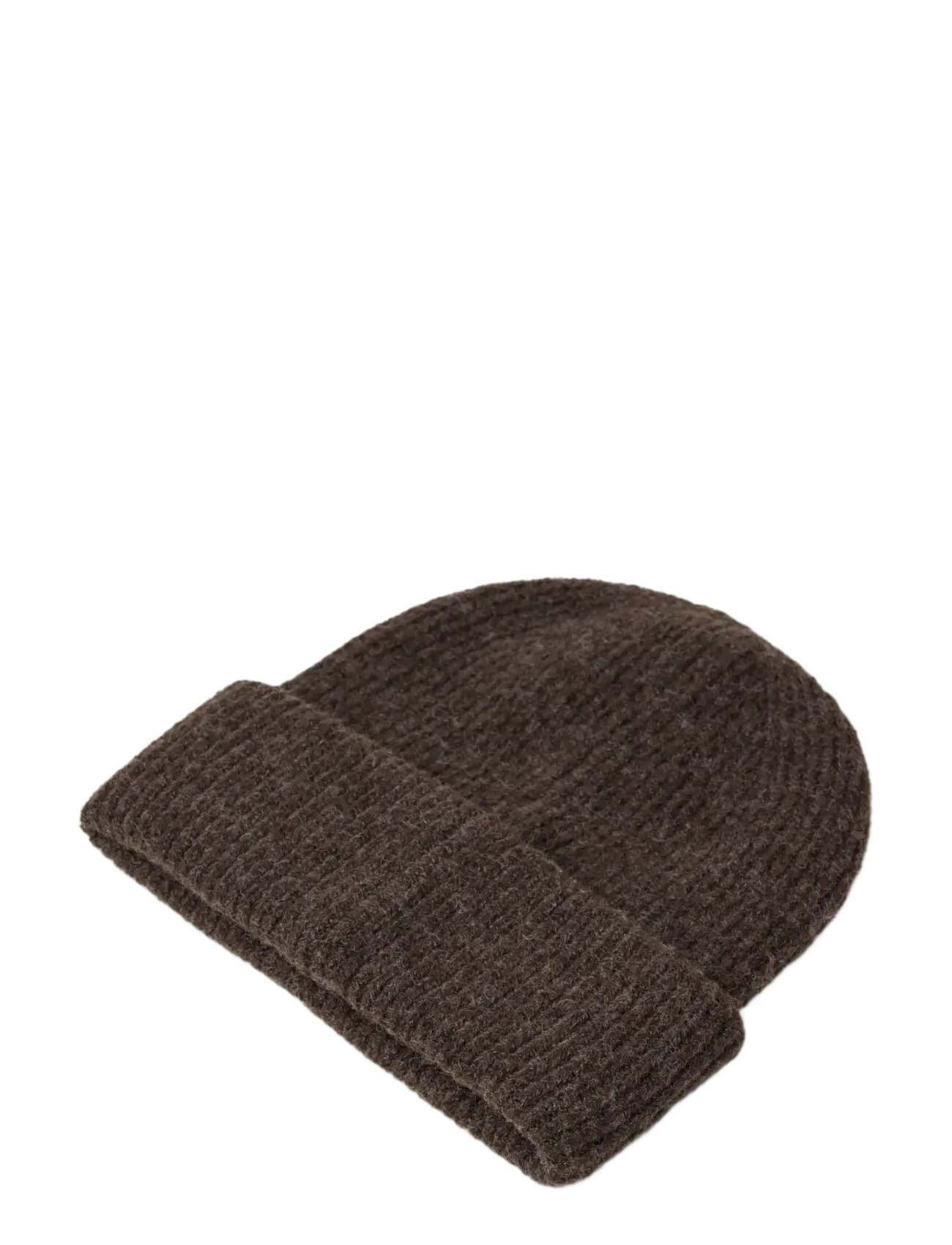 Lindex - Knitted beanie - beanies - dark brown - 1