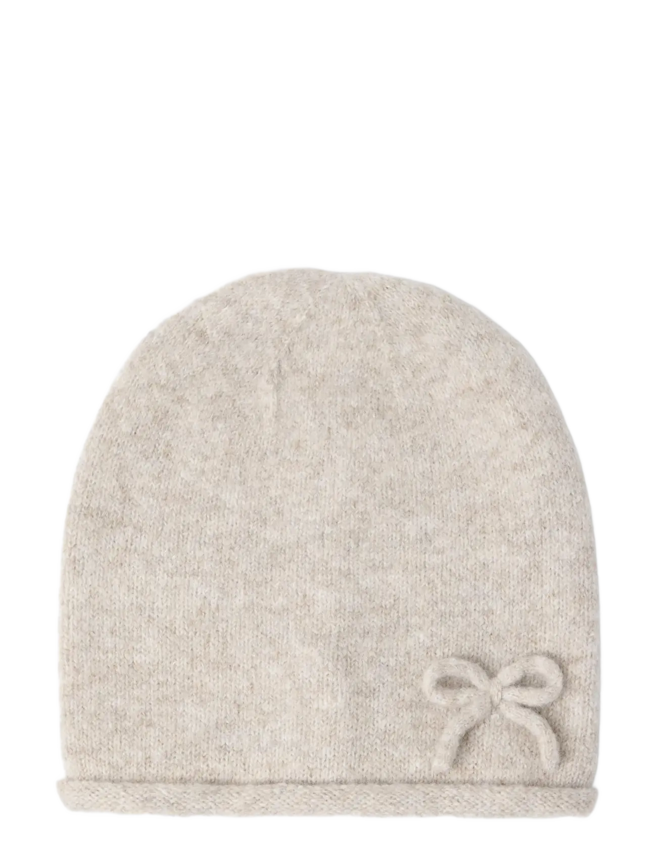 Lindex Fine-Knit Beanie, 8-13, Beige, Huer > Beanie, Børn