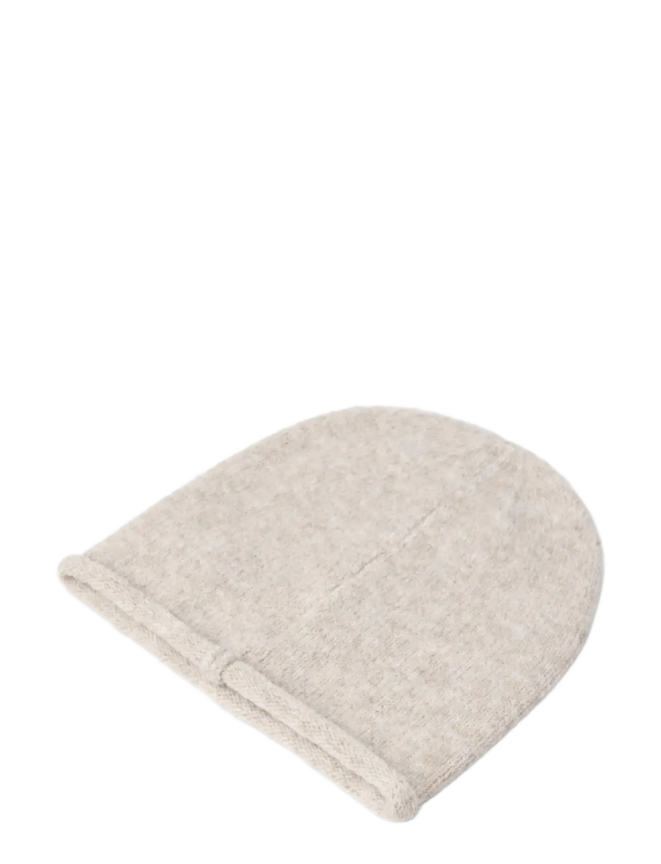 Lindex - Fine-knit beanie - beanies - light beige - 1