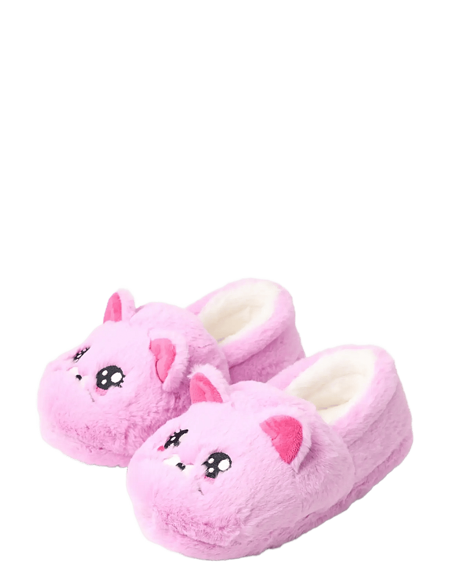 Lindex - Cat slippers - light lilac - 1