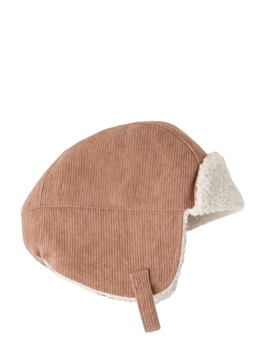 Lindex - Hat with pile lining - vinterhuer - brown - 0