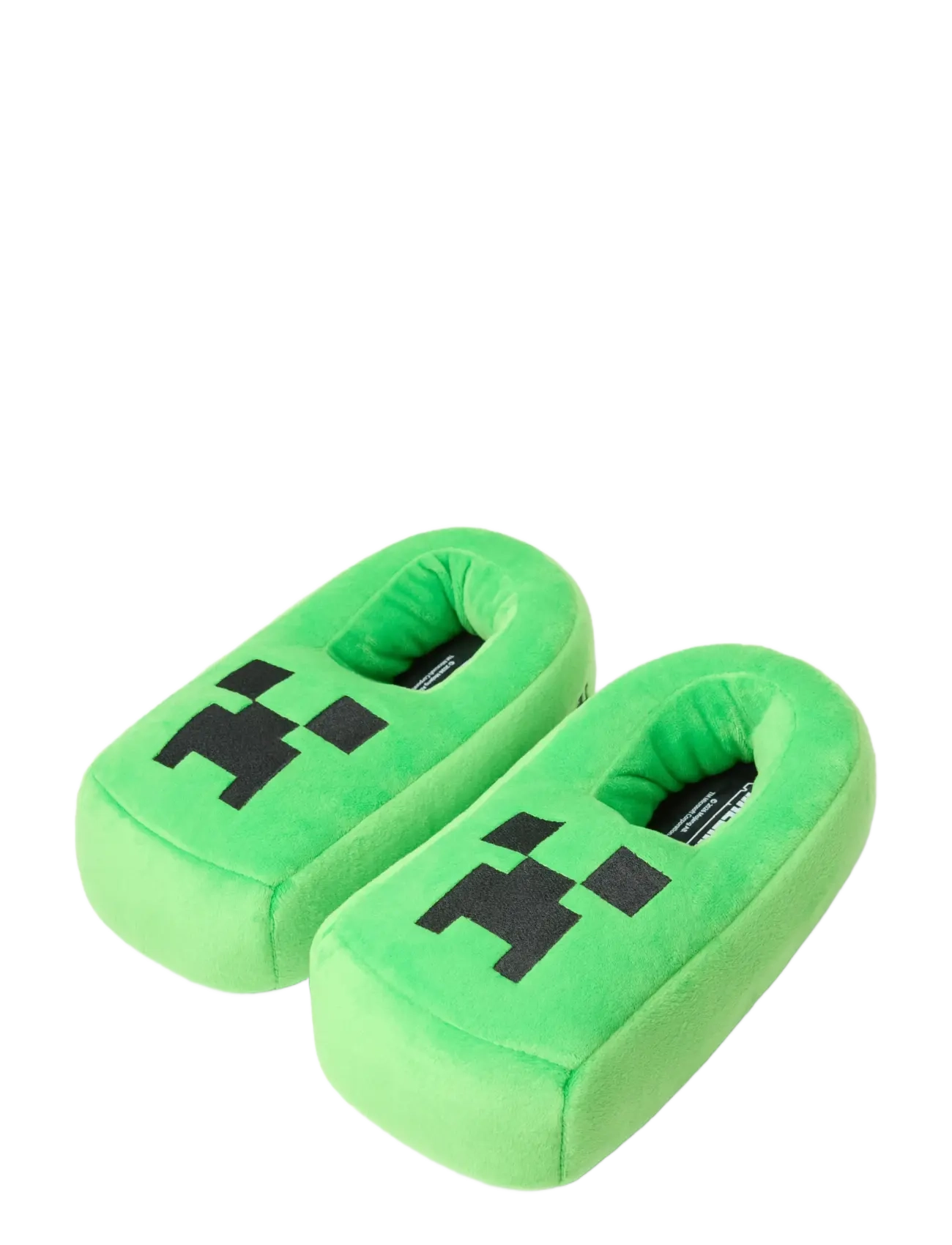 Lindex - Minecraft slippers - hjemmesko - green - 1